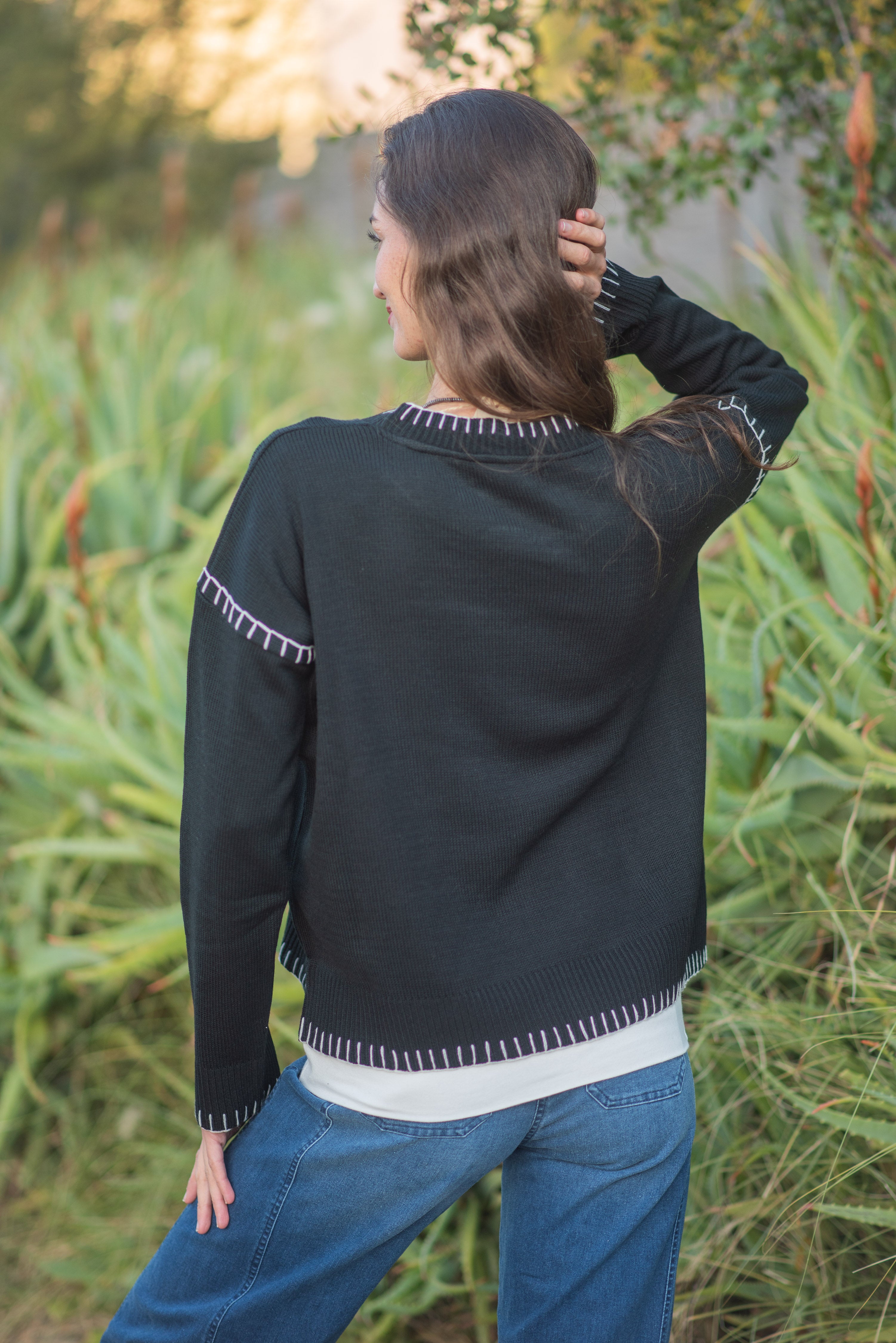 SWEATER PESPUNTE