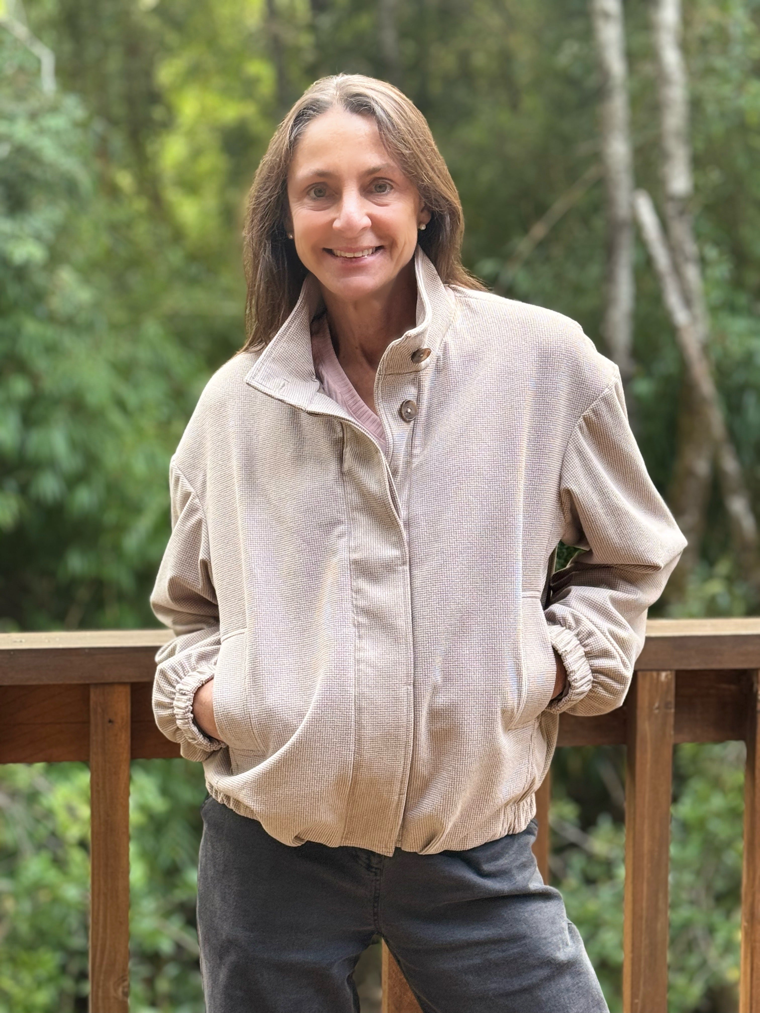 CHAQUETA CATA BEIGE