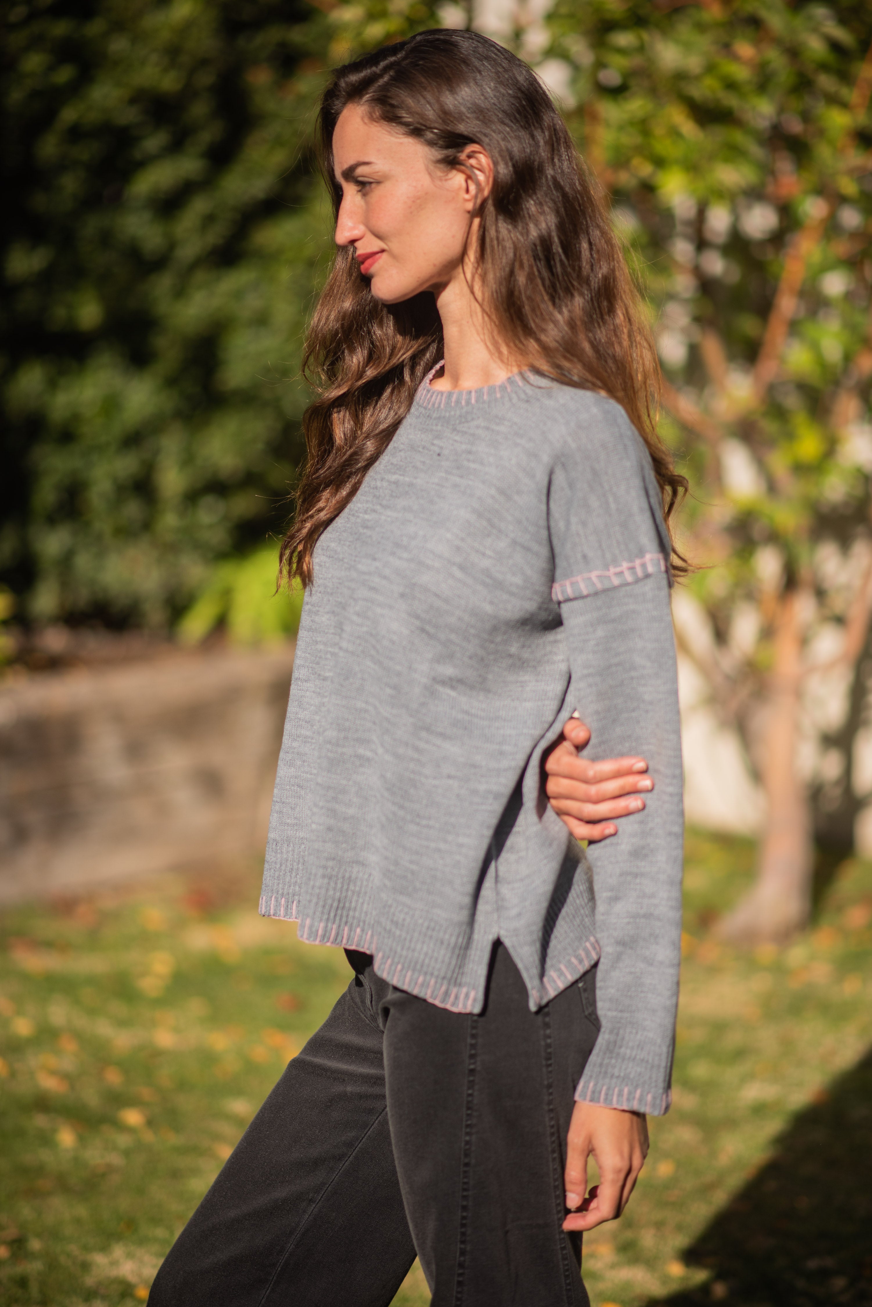 SWEATER PESPUNTE