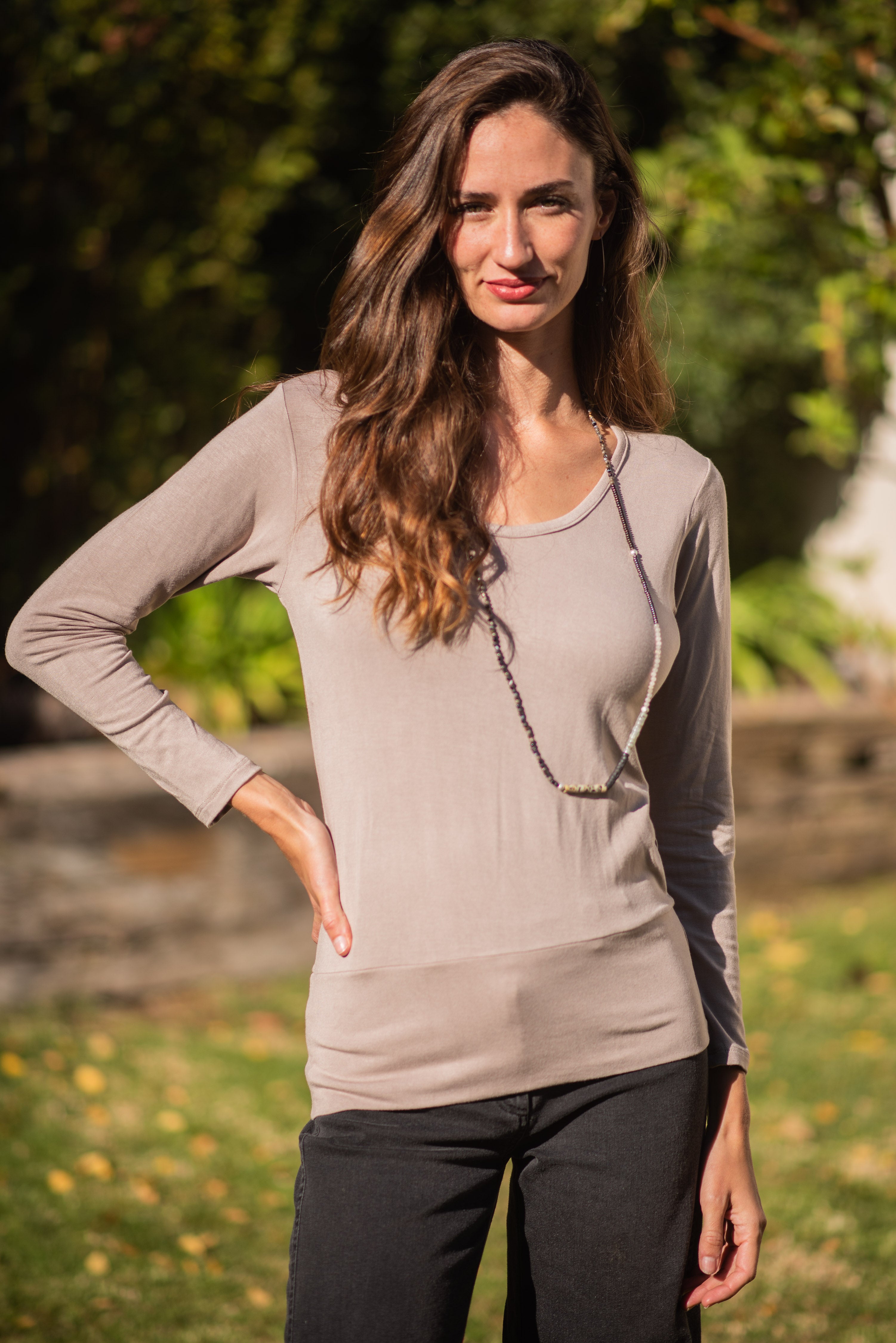 POLERA BASICA PACI M/LARGA