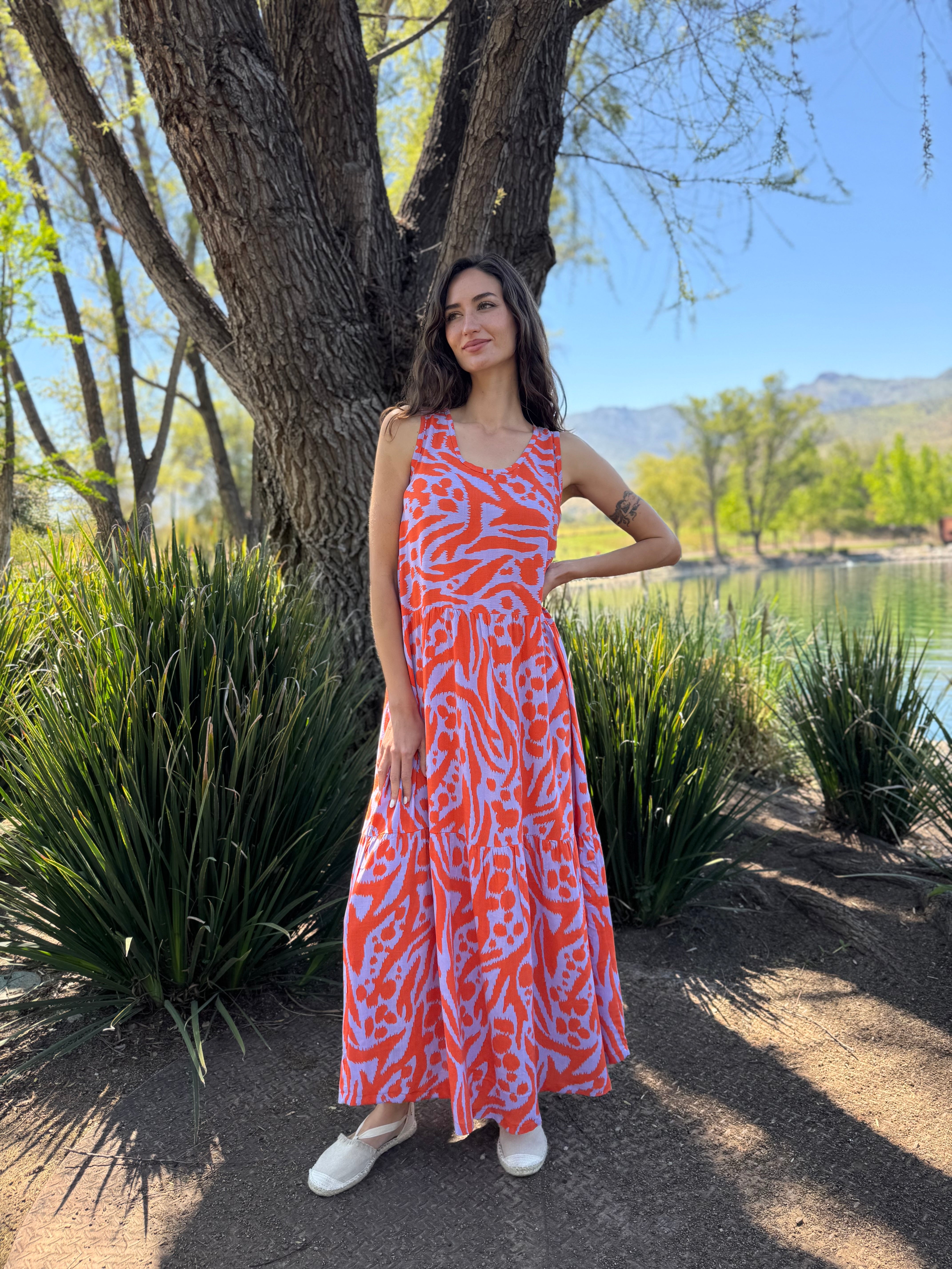 VESTIDO ISA ESTAMPADO