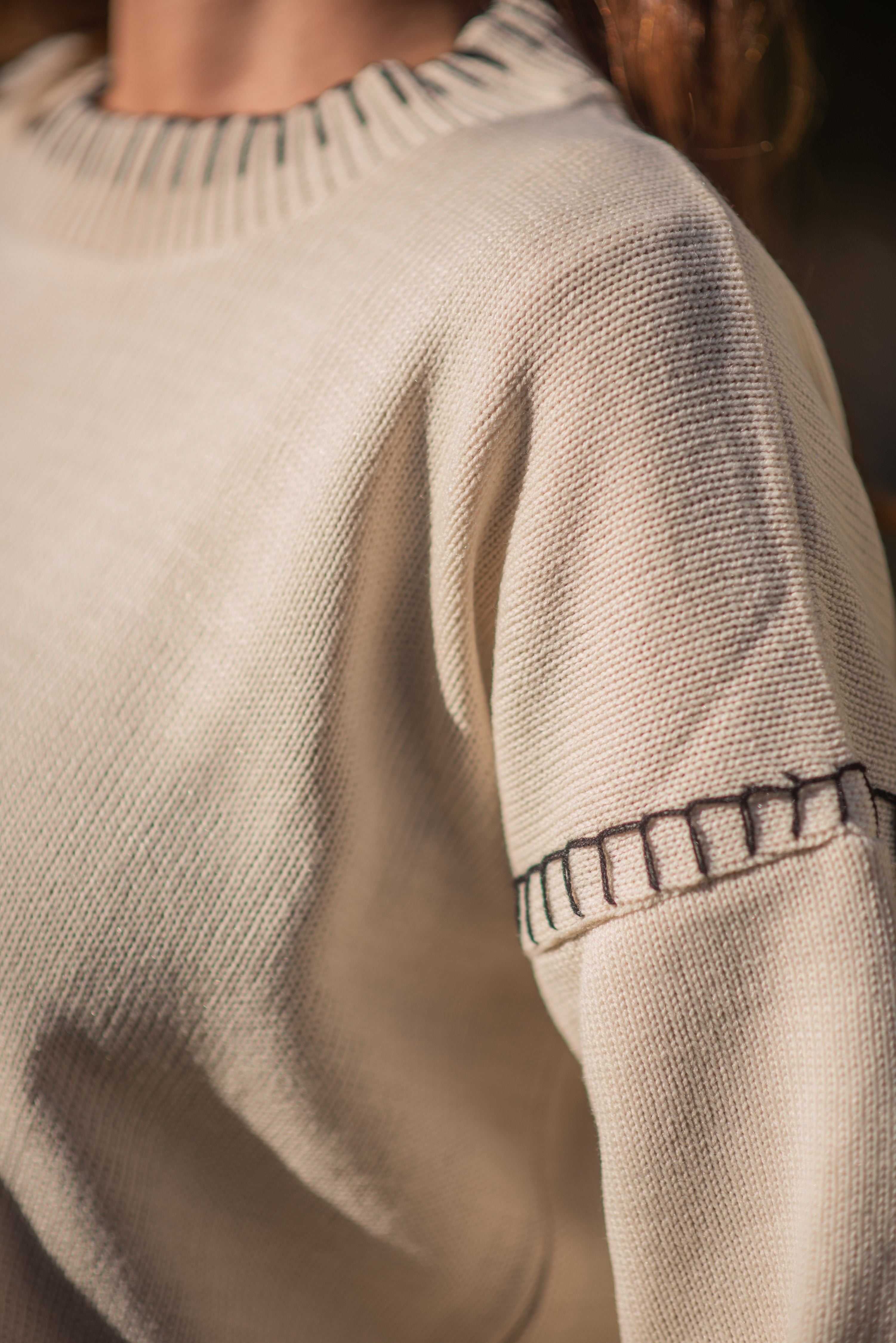 SWEATER PESPUNTE