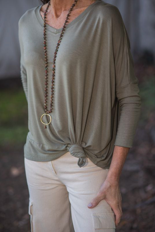 POLERA BICOLOR M/L