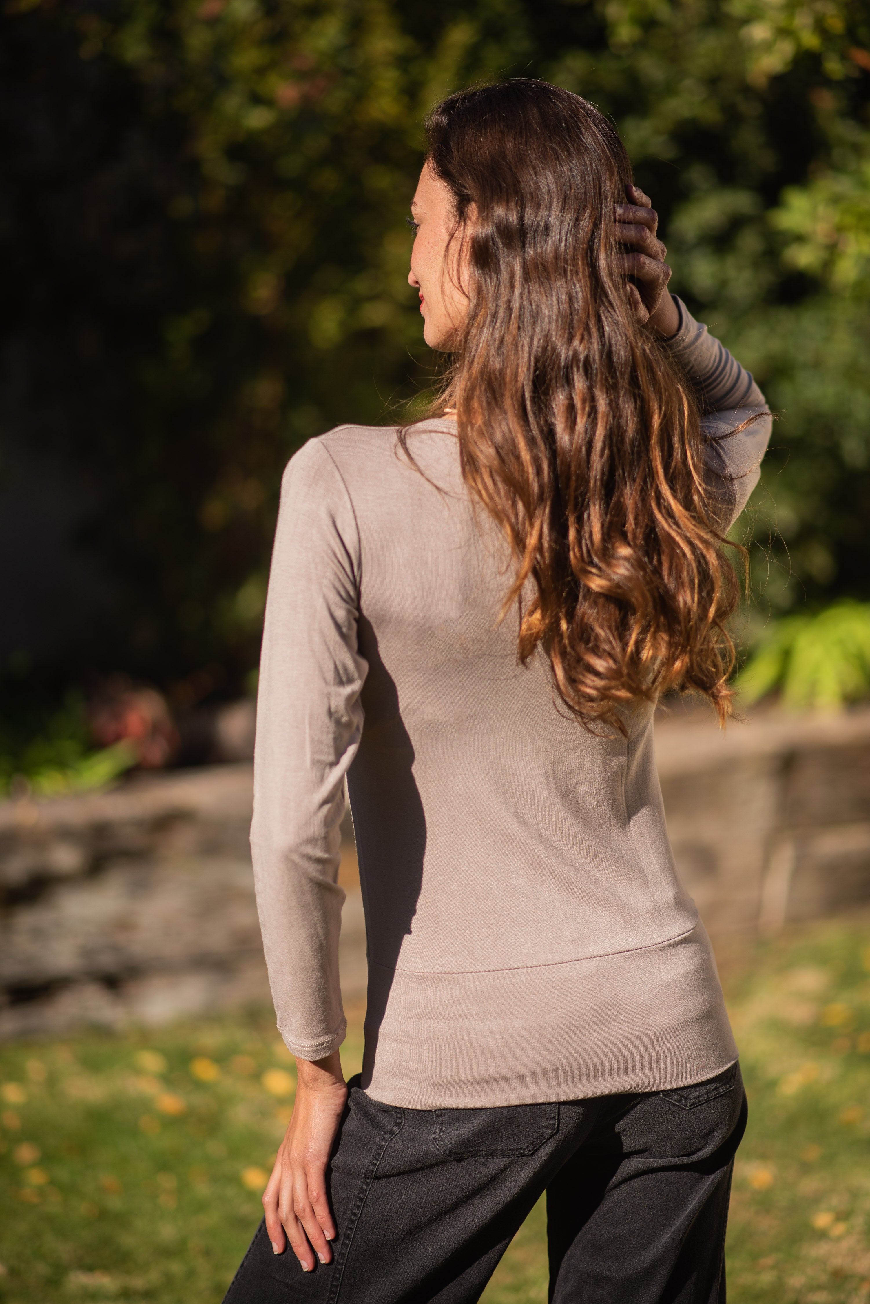 POLERA BASICA PACI M/LARGA