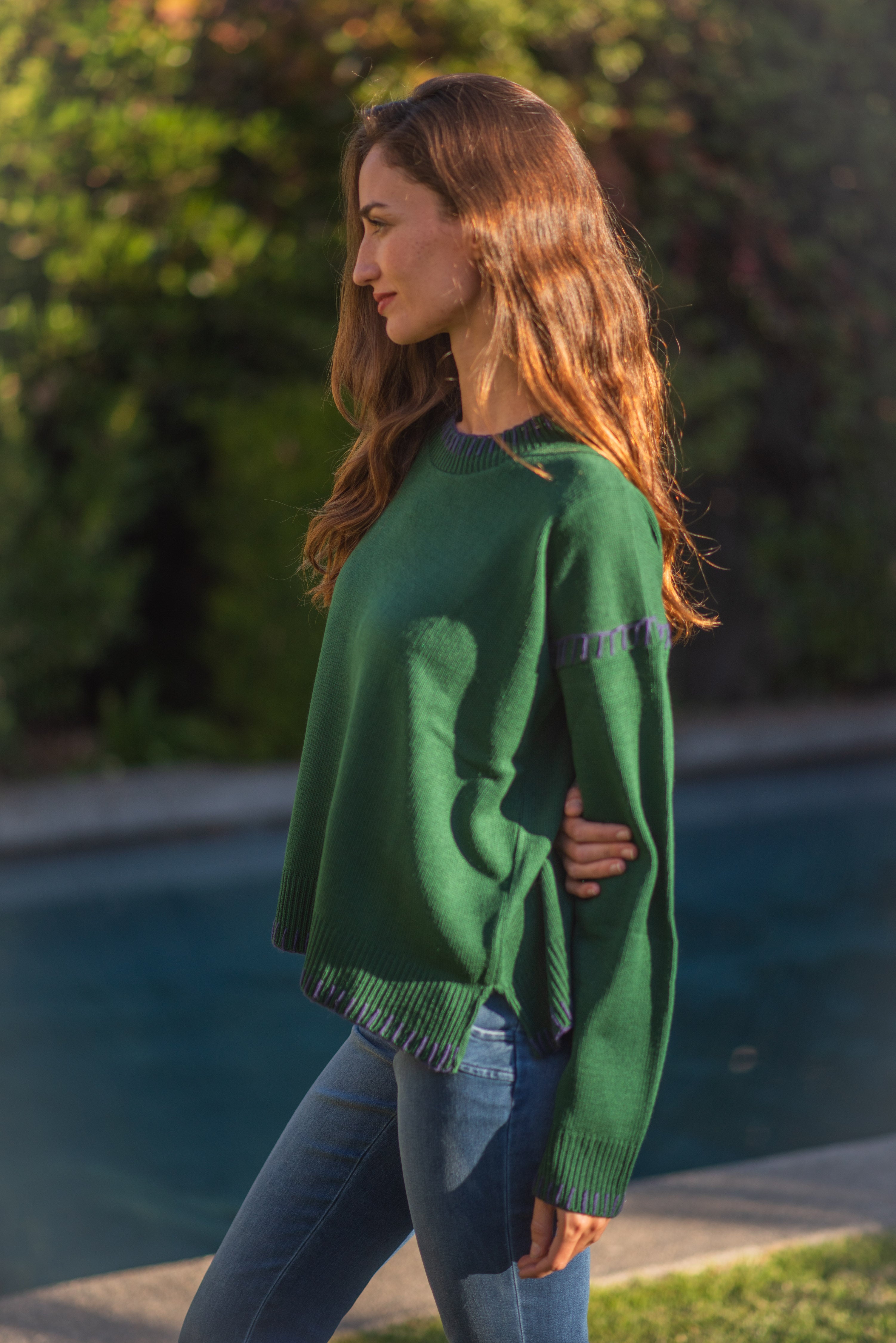 SWEATER PESPUNTE