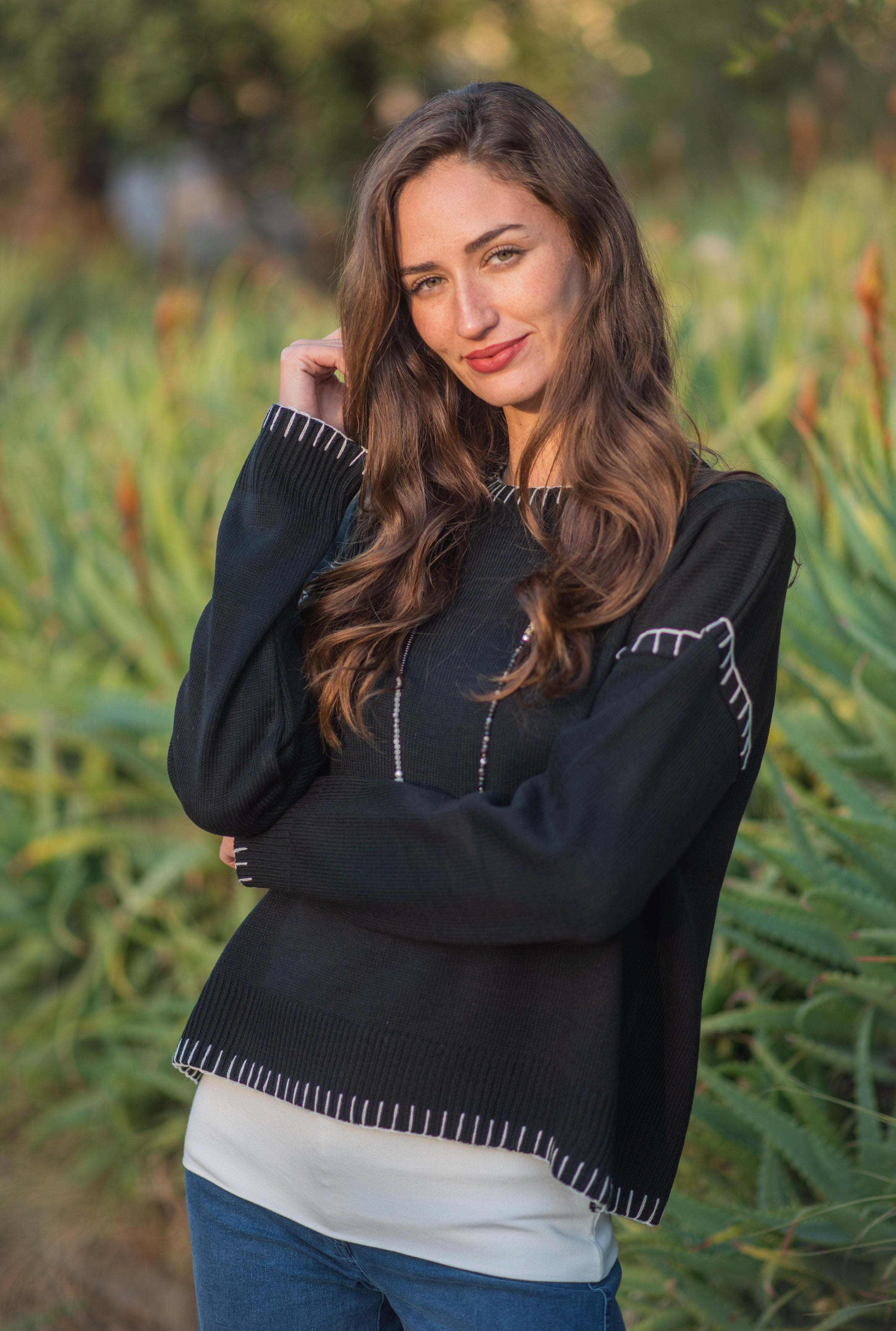 SWEATER PESPUNTE