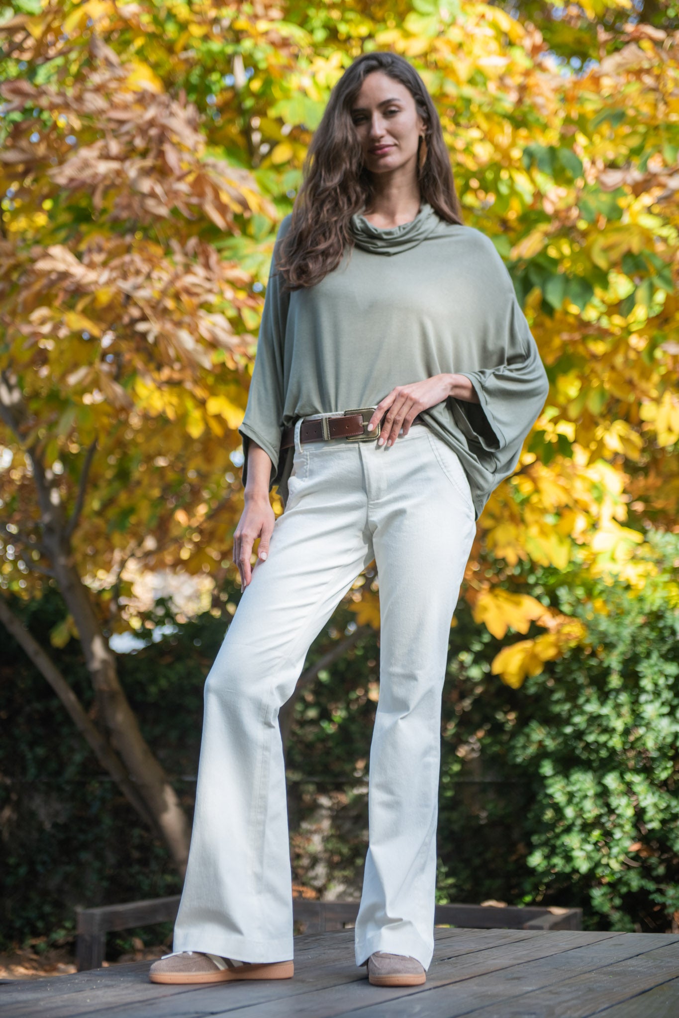 PANTALÓN JEANS KATE CREMA