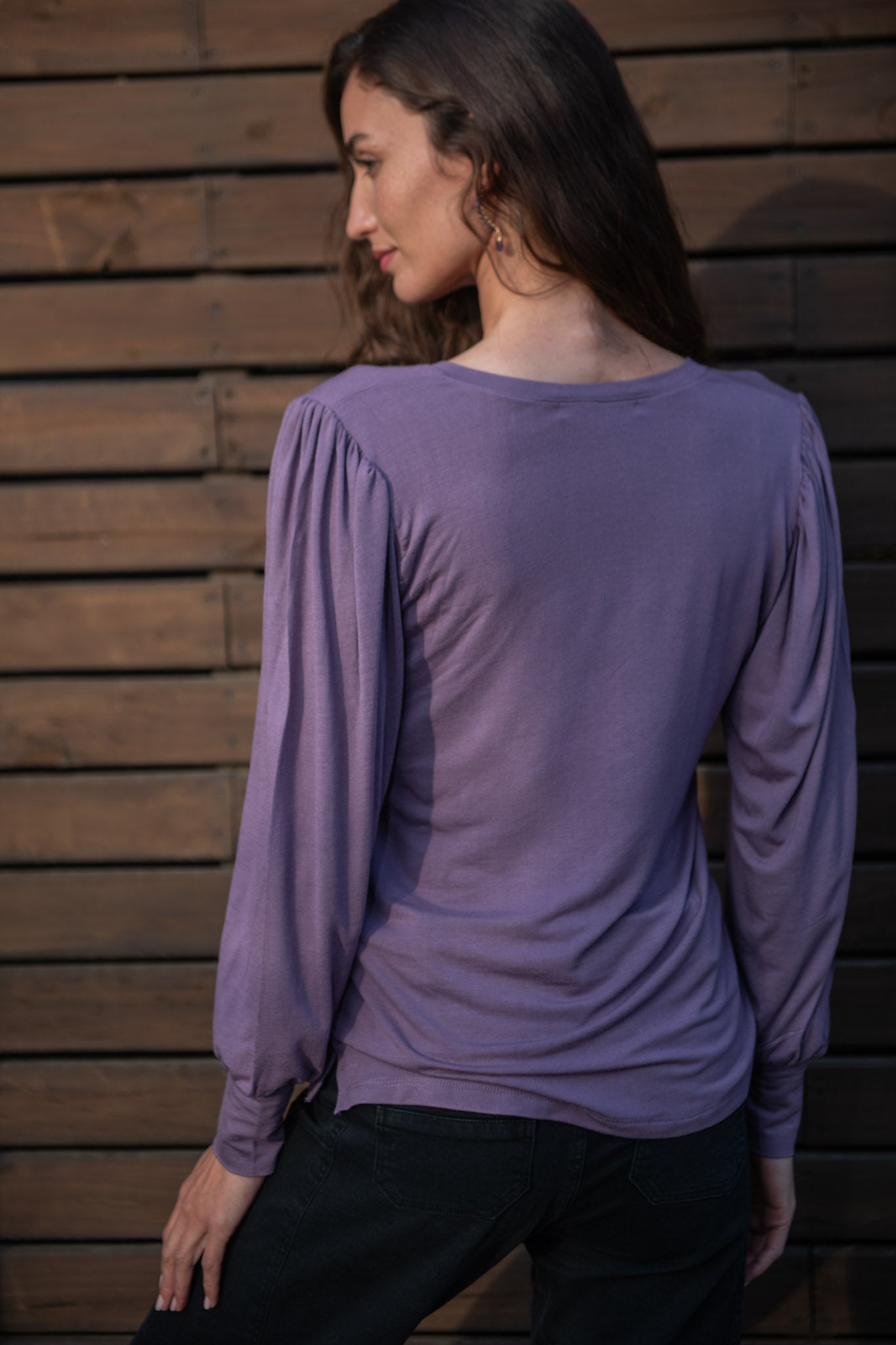 POLERA MANGA GLOBO