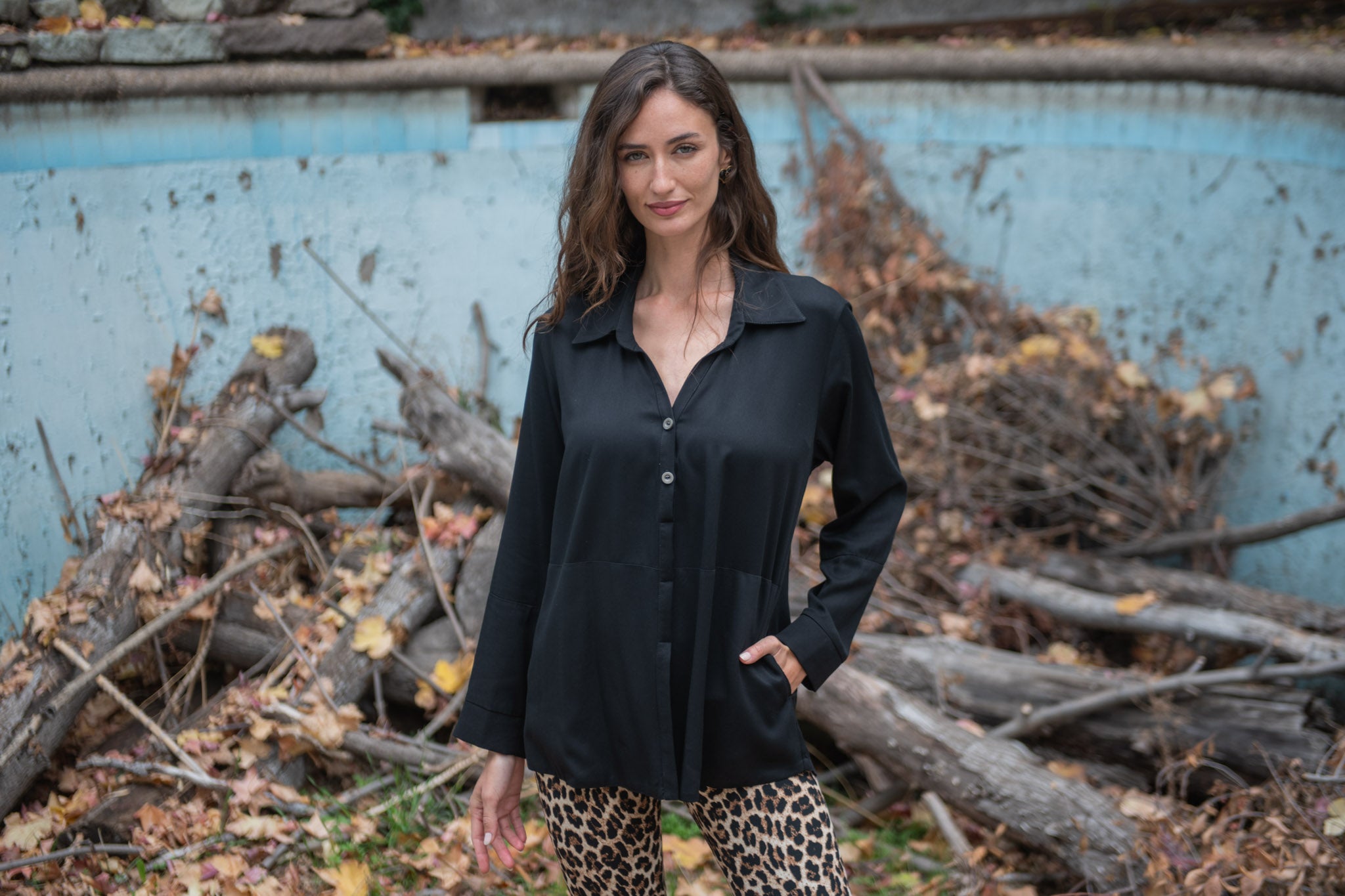 BLUSA MAIDA NEGRO
