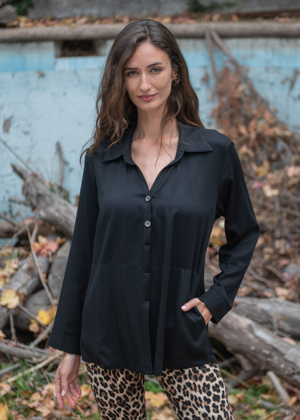 BLUSA MAIDA NEGRO