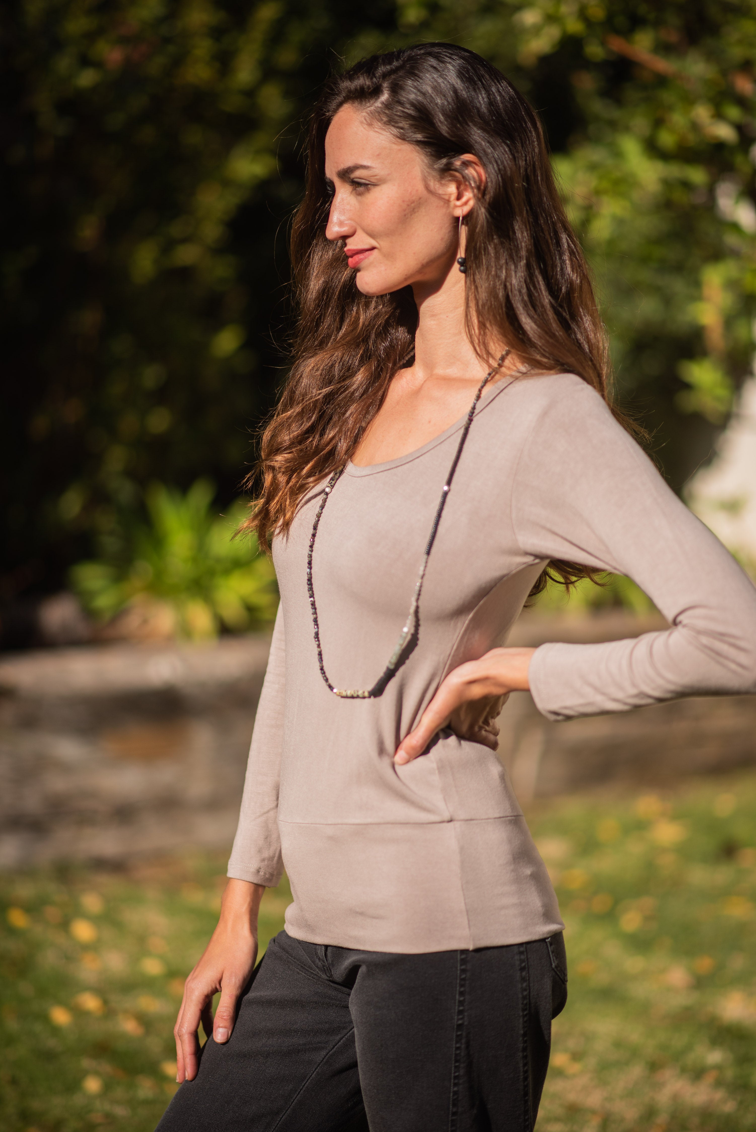 POLERA BASICA PACI M/LARGA