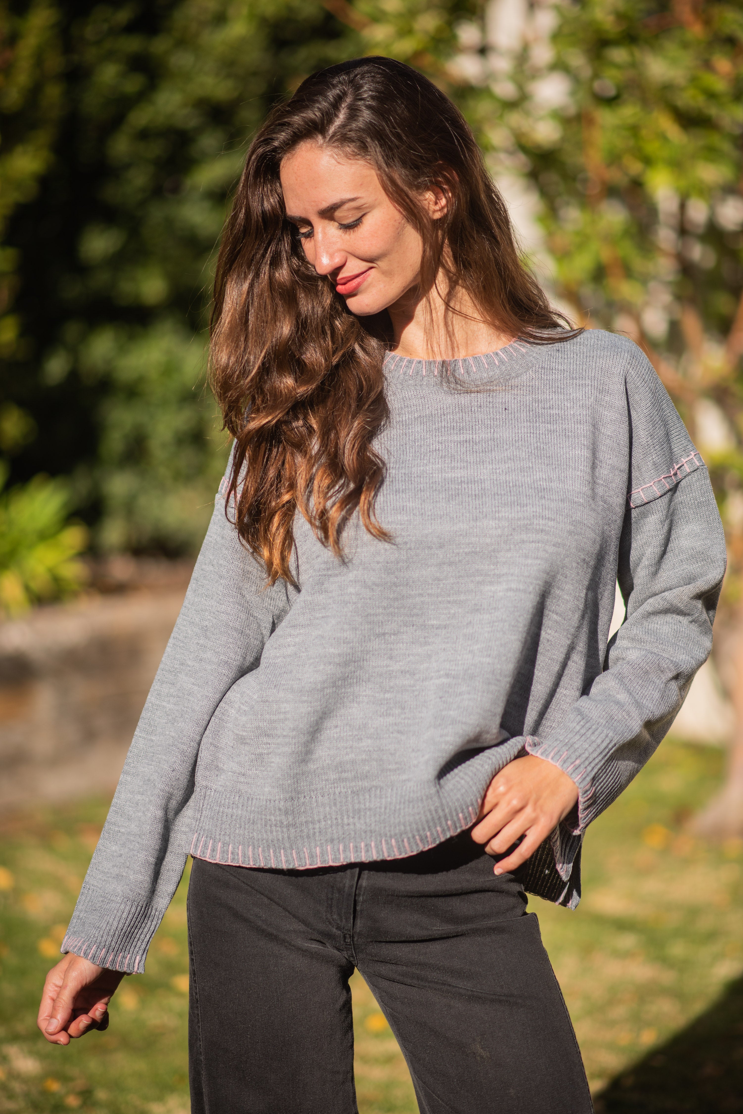 SWEATER PESPUNTE