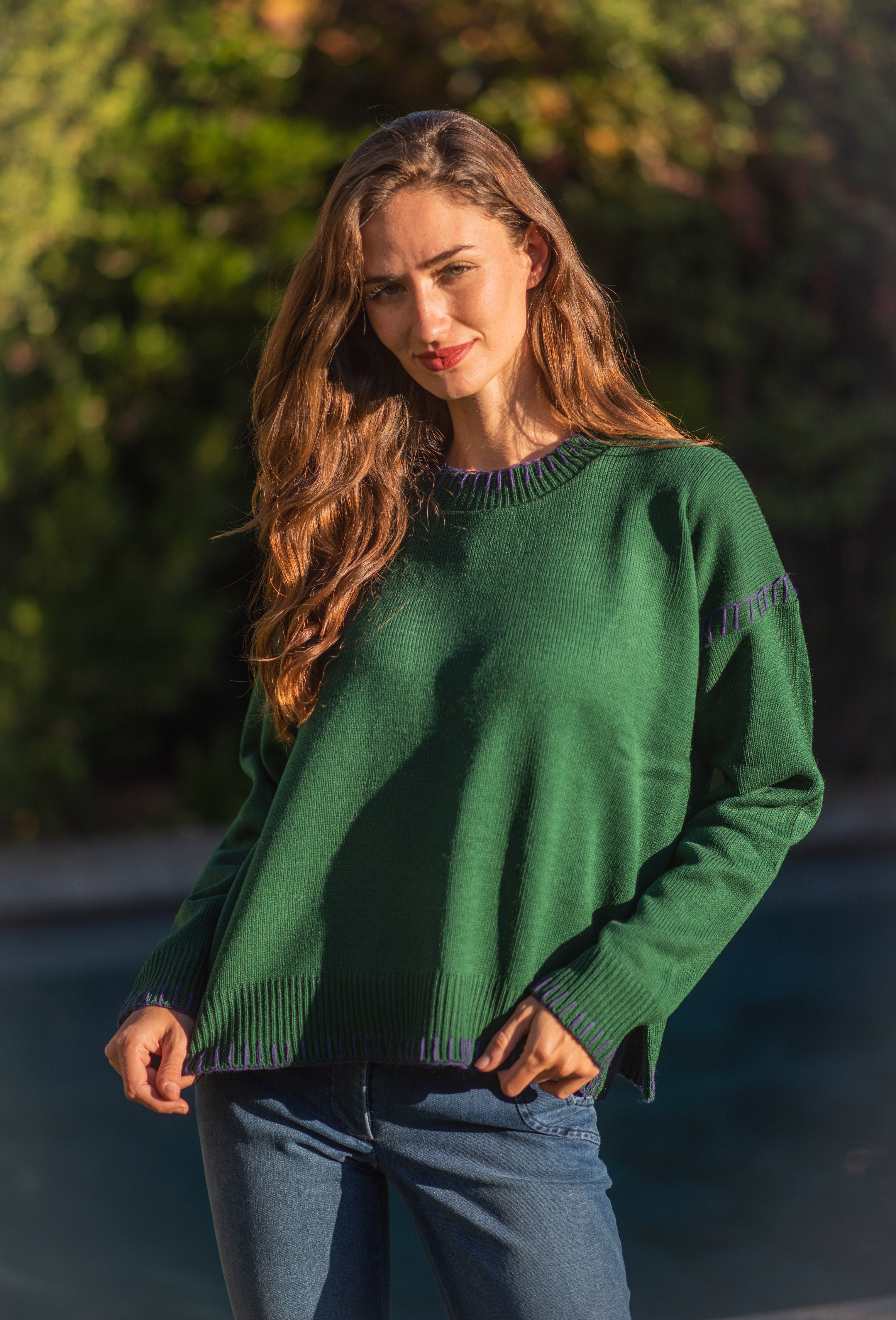 SWEATER PESPUNTE