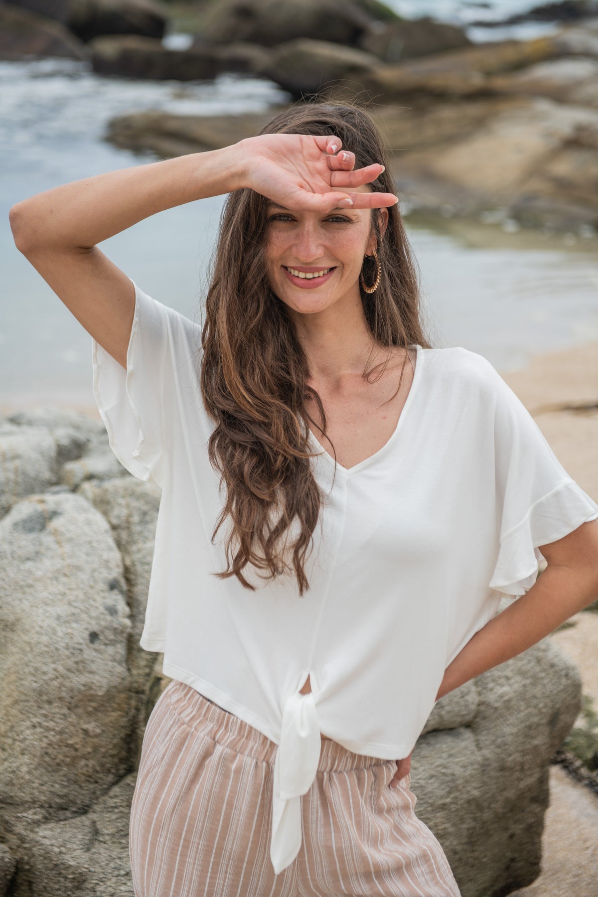 POLERA CLARA ALGODÓN