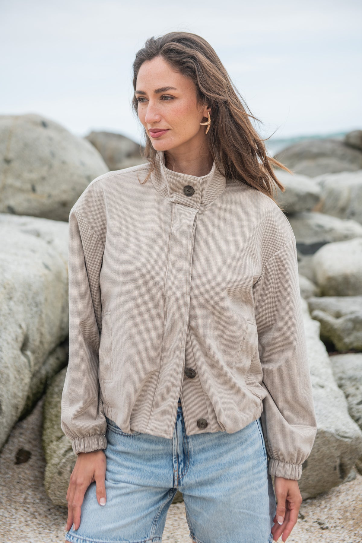 CHAQUETA CATA BEIGE