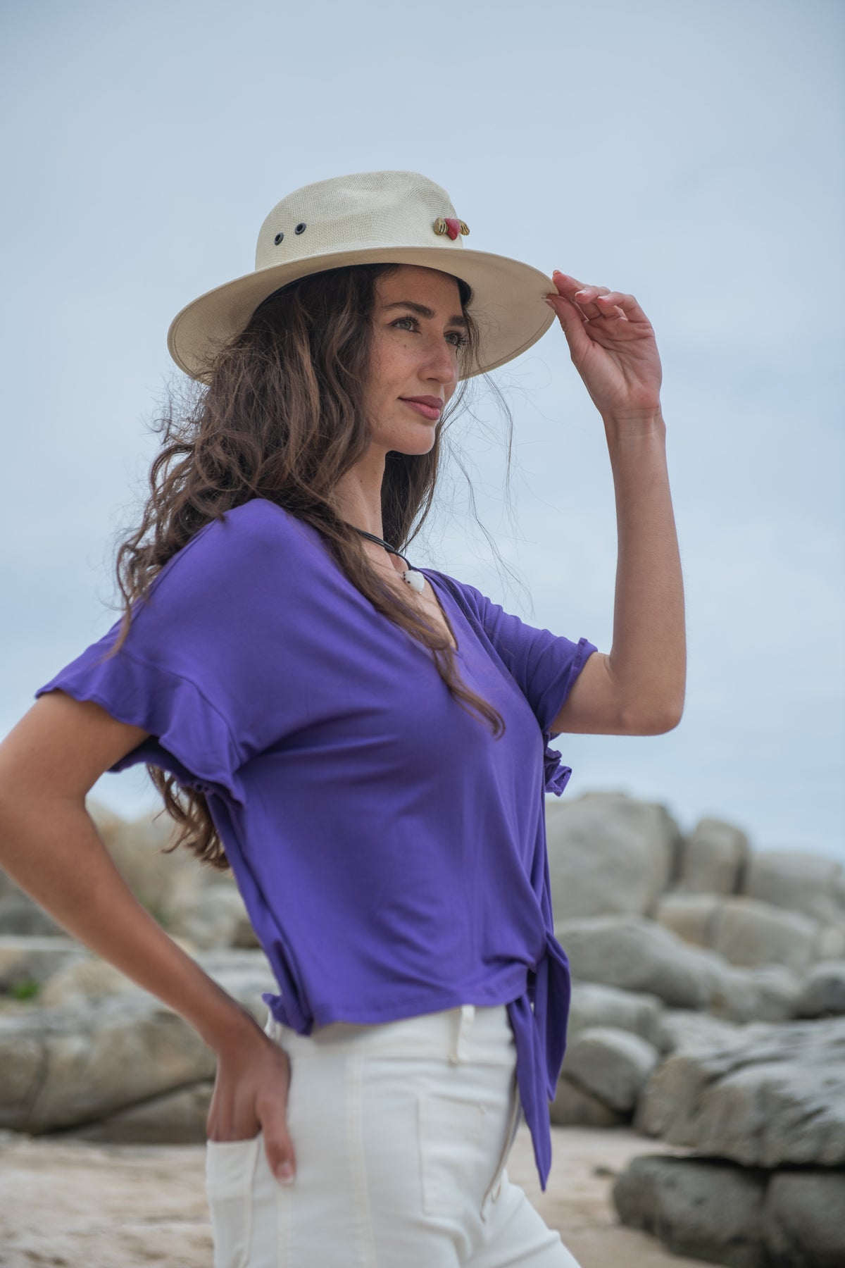 POLERA CLARA ALGODÓN