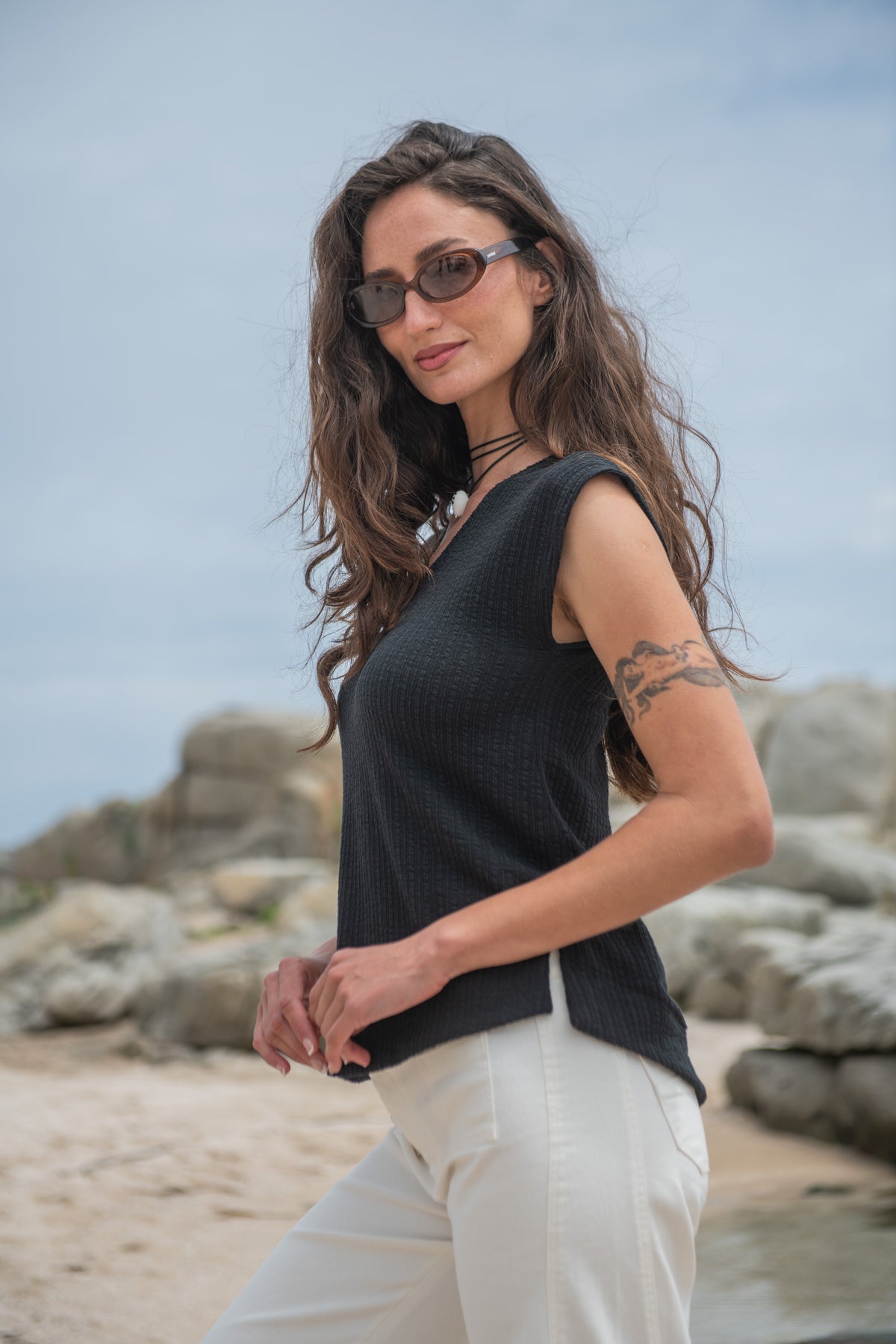 POLERA VALENTINA NEGRA
