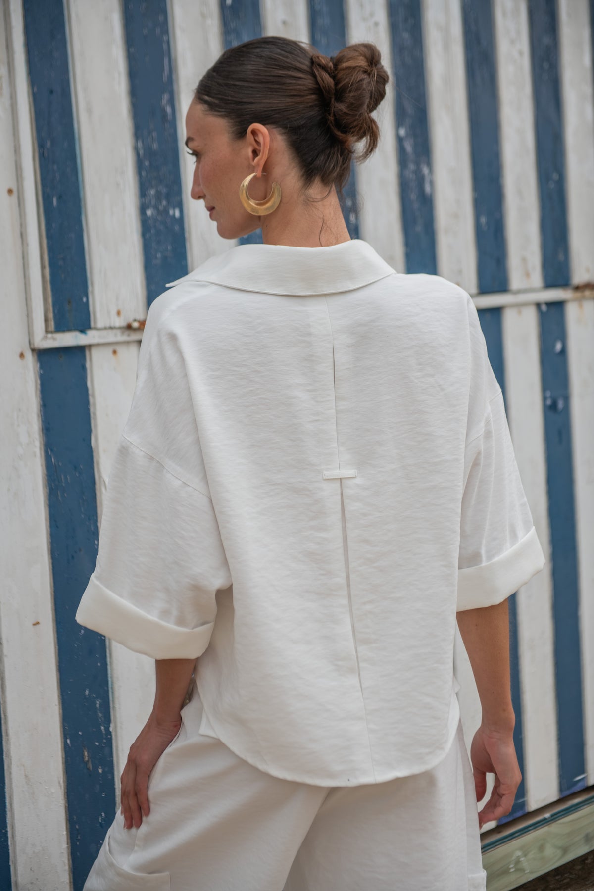 BLUSA JAPONESA BLANCA