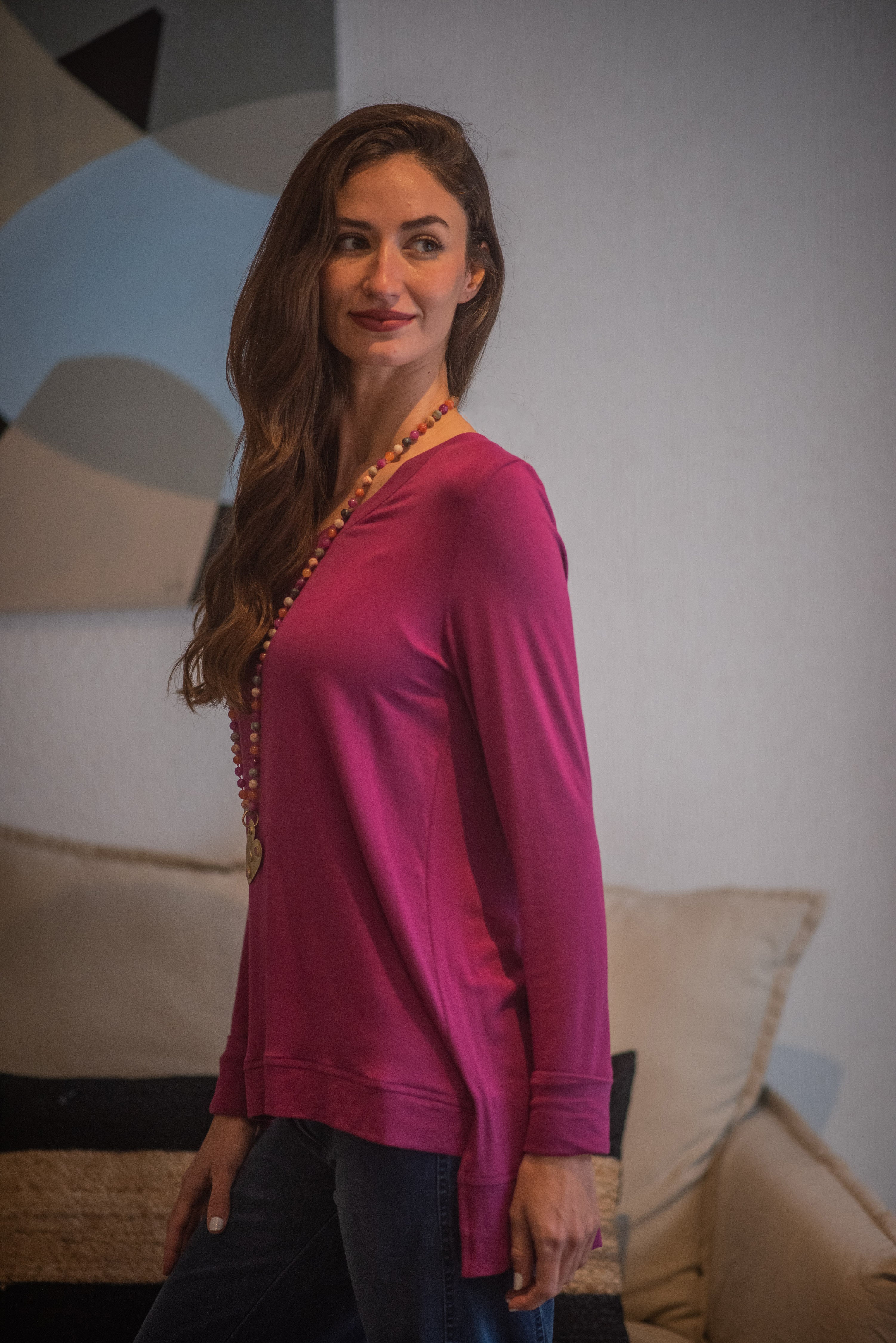 POLERA DOBLE PRETINA