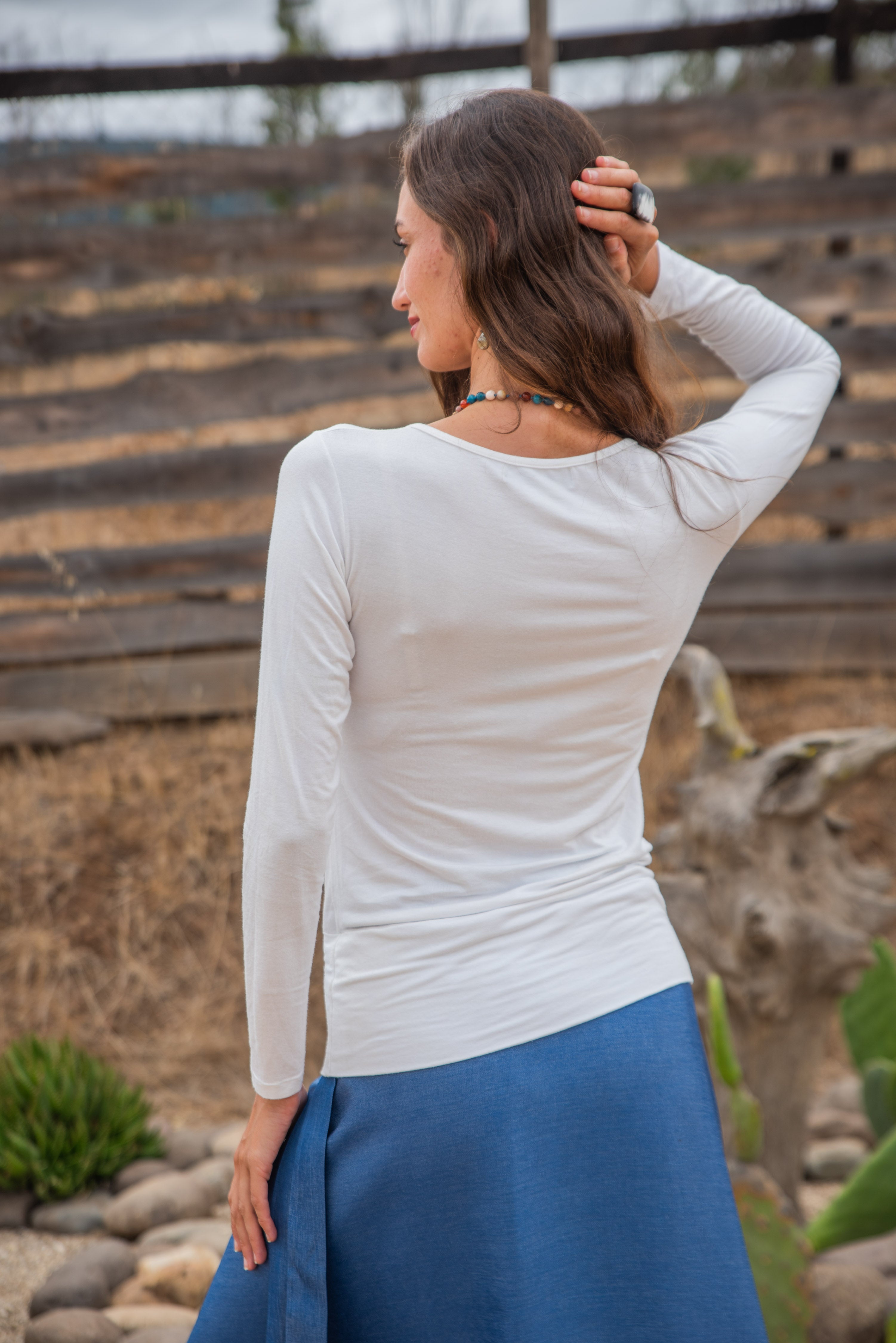 POLERA BASICA PACI M/LARGA