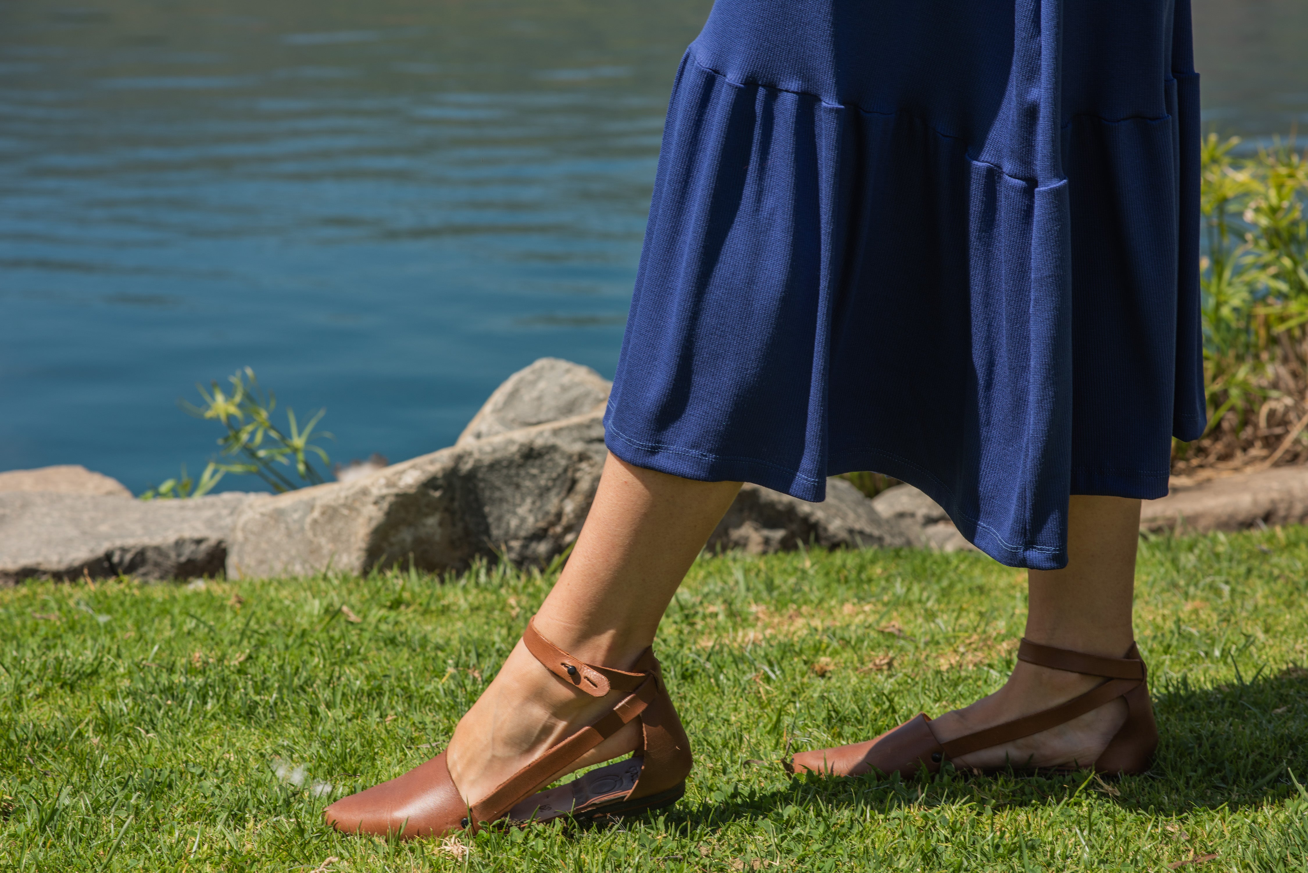 VESTIDO VUELO CANUTÓN AZULINO