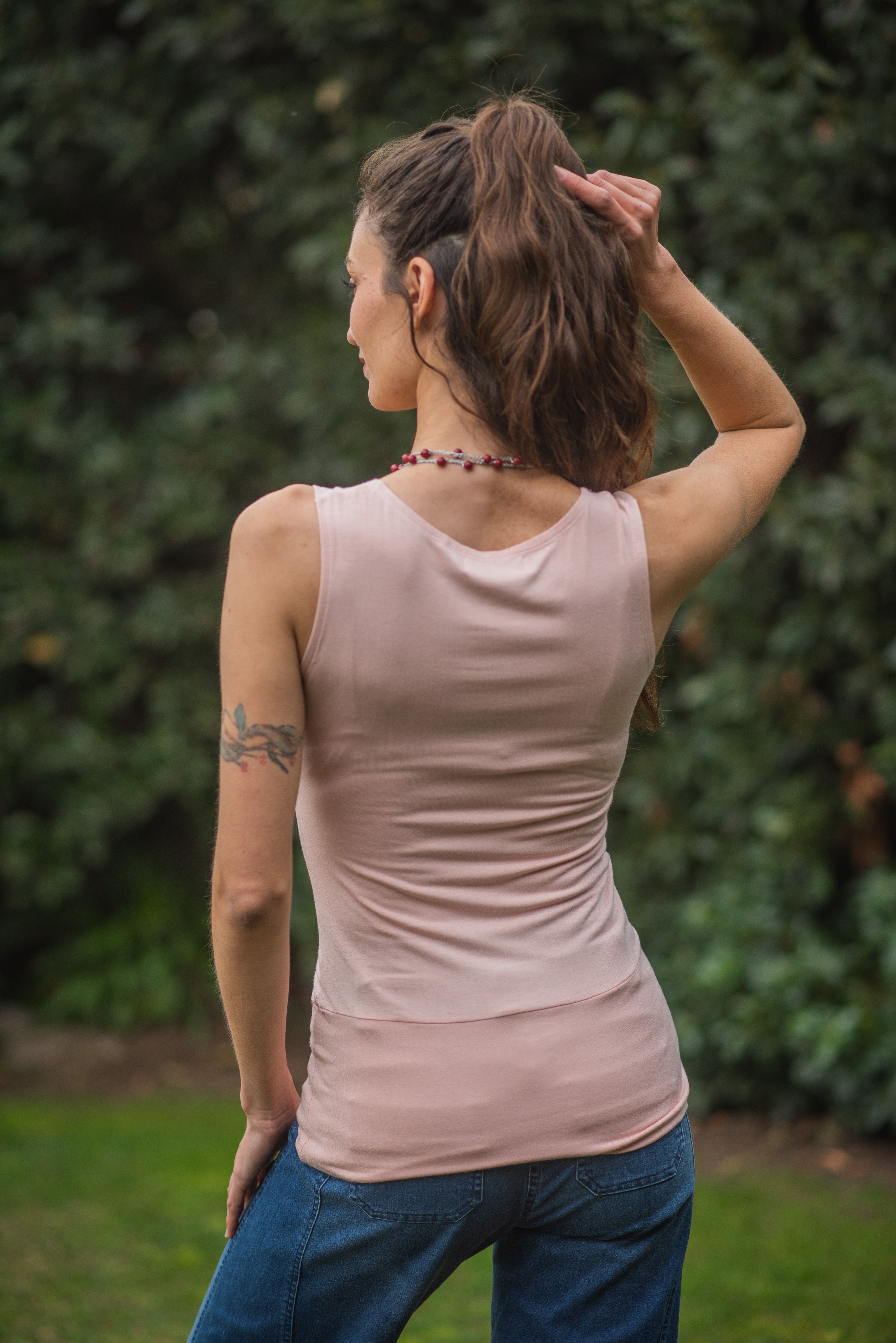 POLERA BÁSICA PACI ROSA