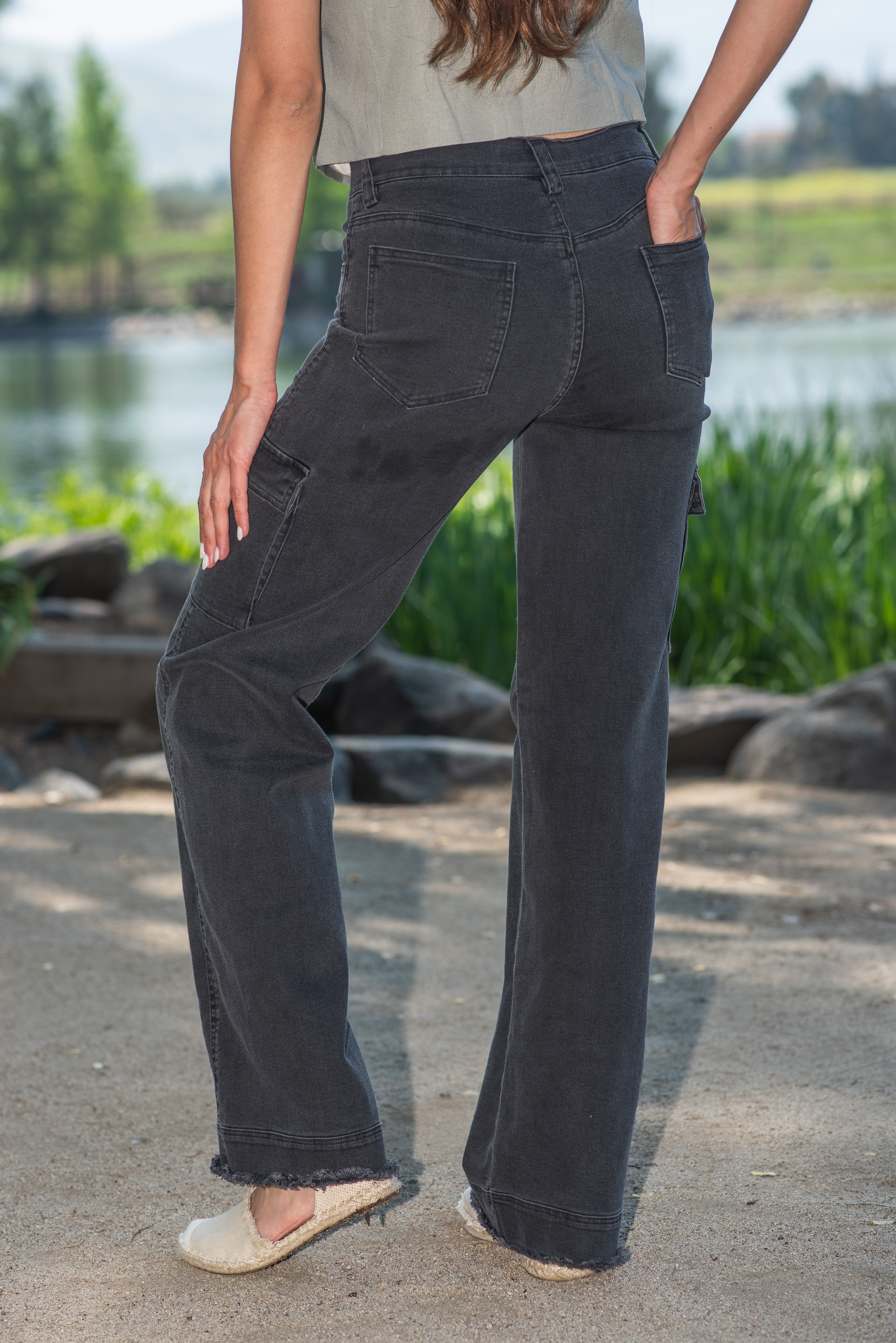 PANTALÓN JEANS CARGO