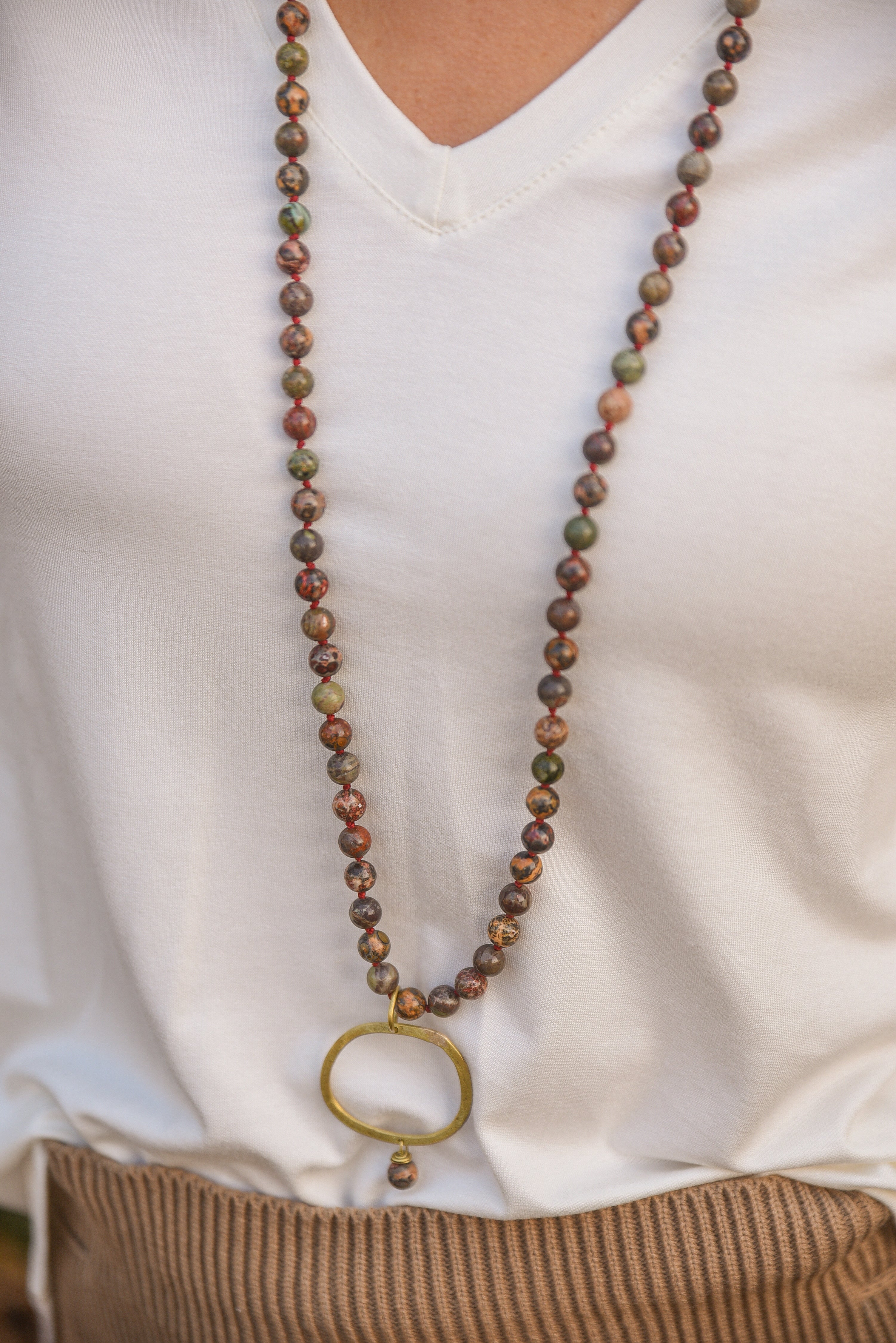 COLLAR PIEDRA AGATA ARGOLLA