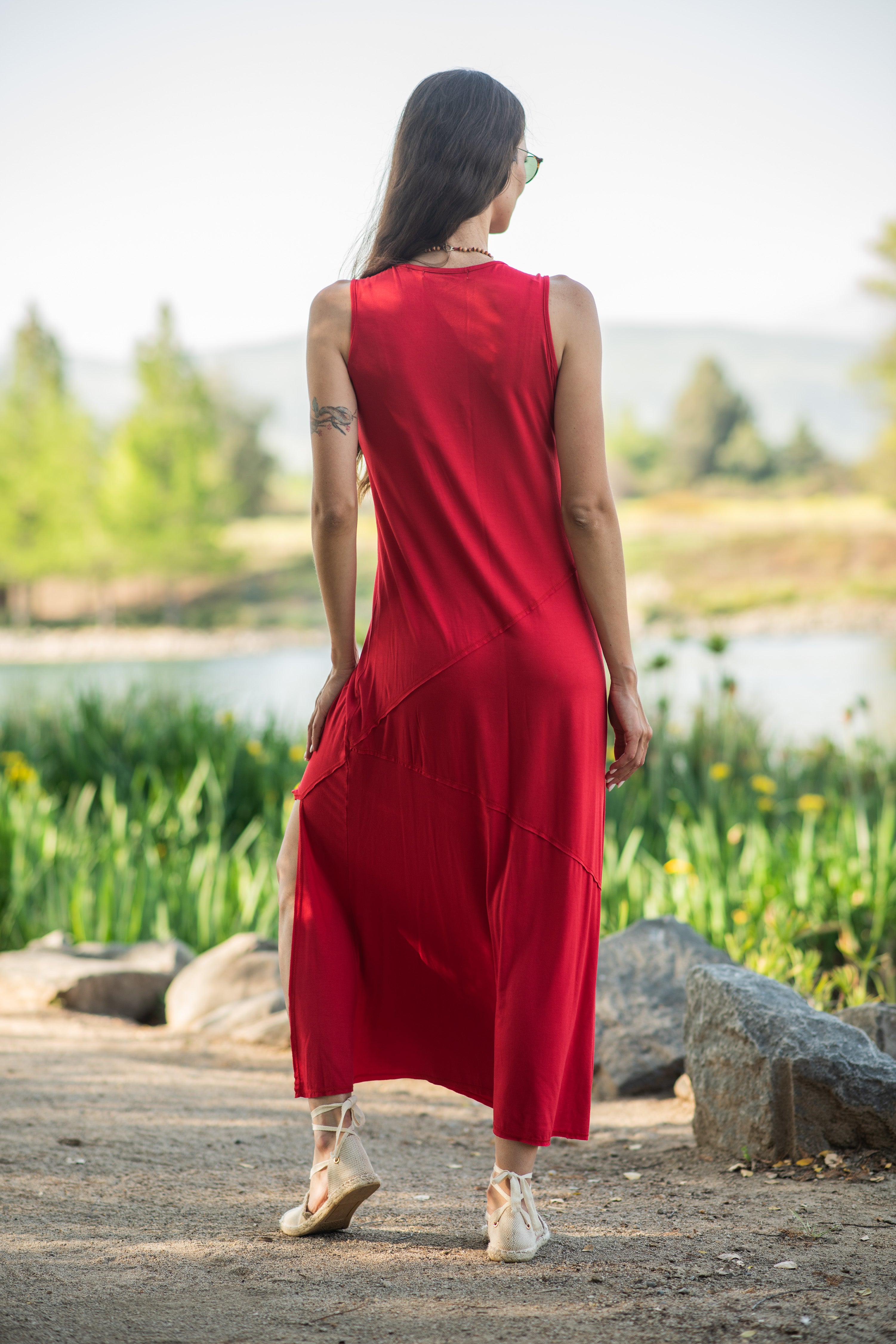 VESTIDO RÍO ROJO