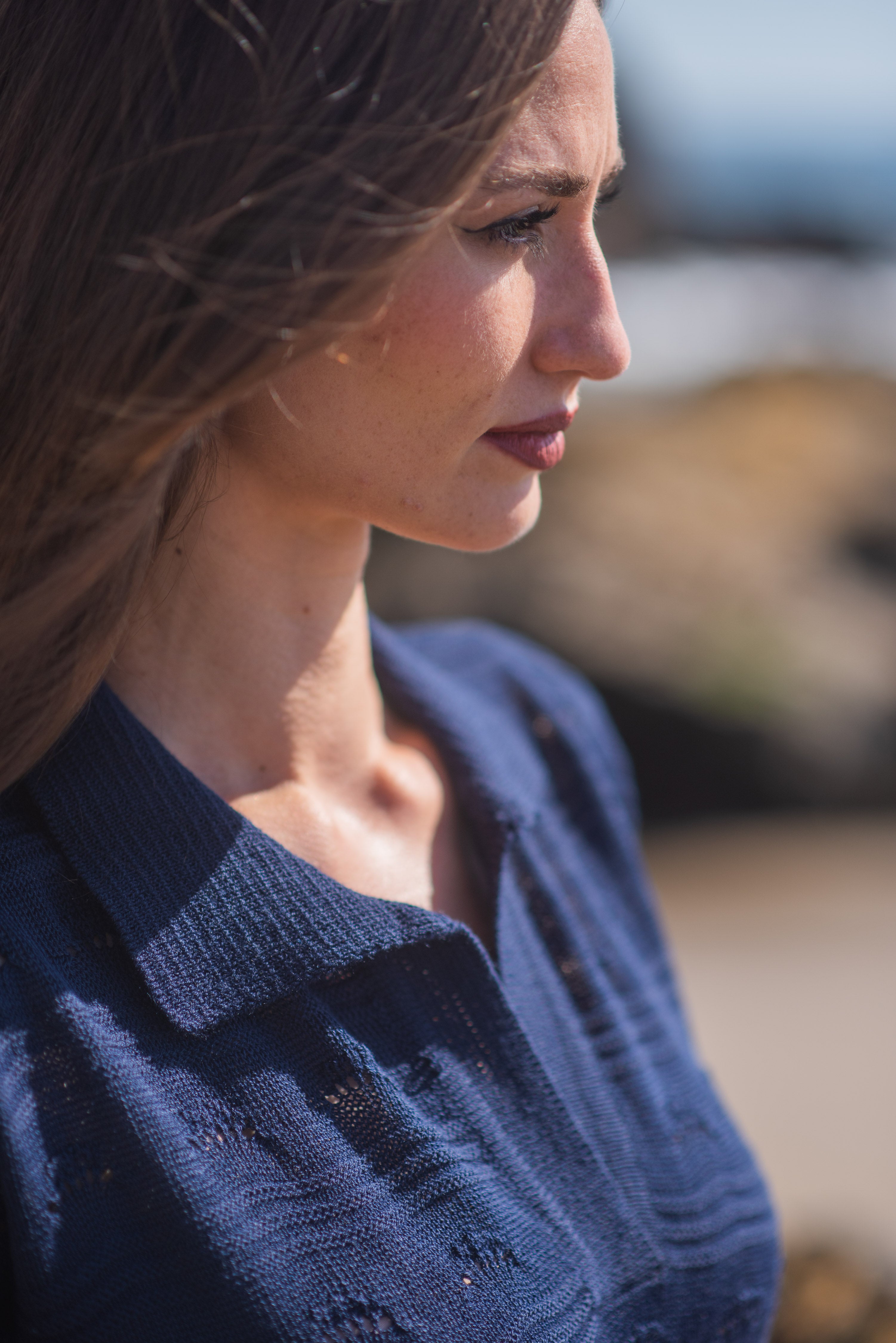 VESTIDO TEJIDO CAMISERO