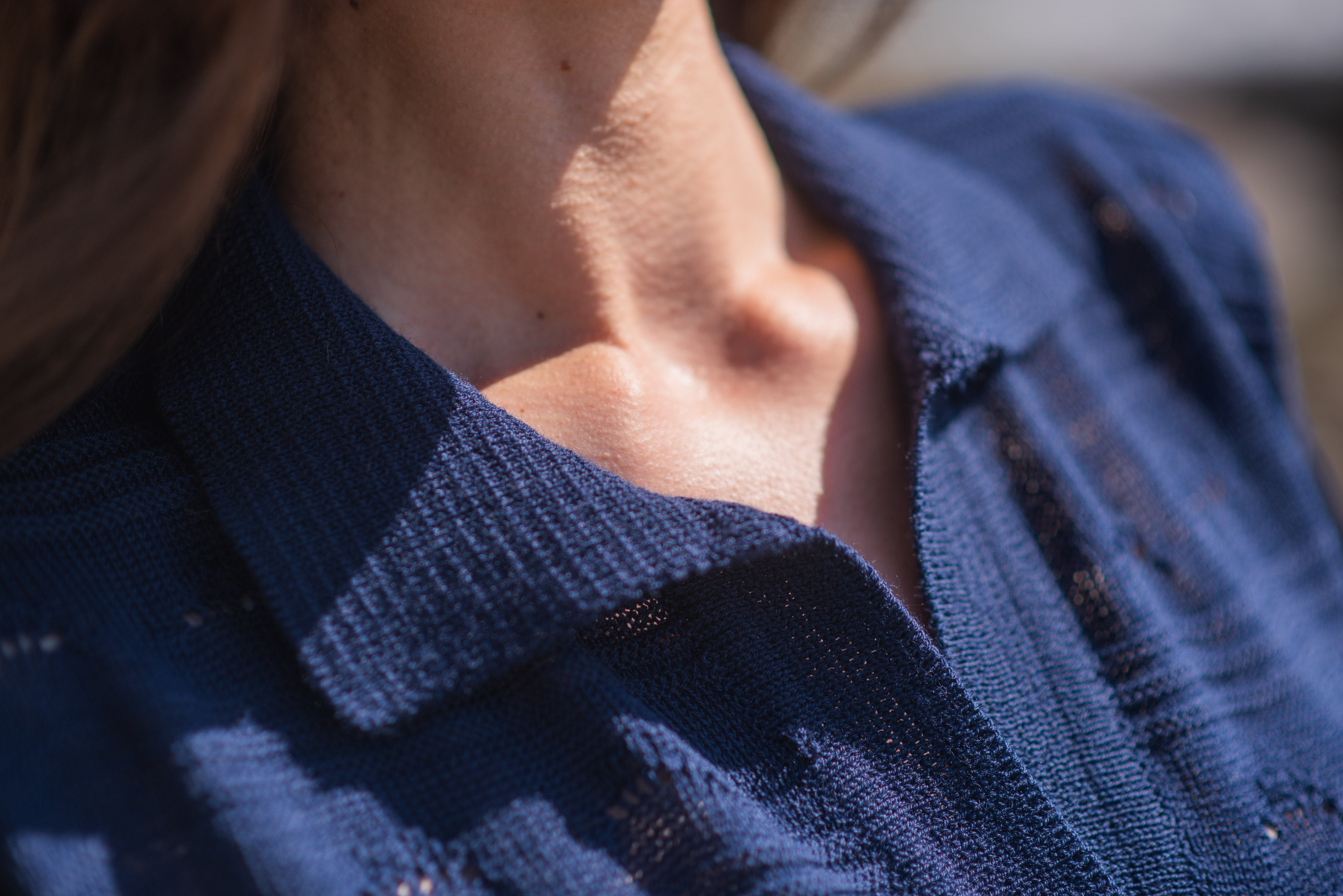 VESTIDO TEJIDO CAMISERO