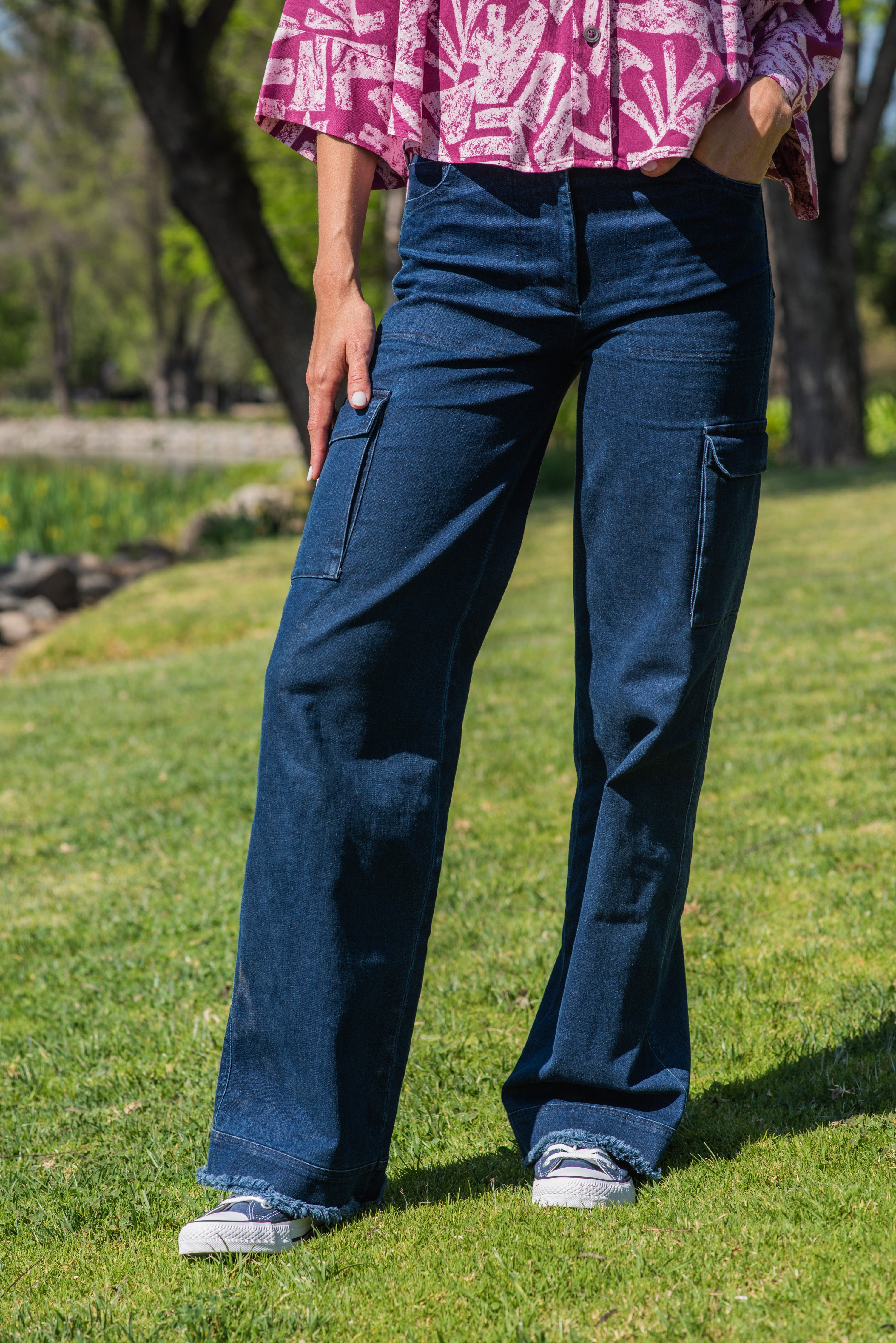 PANTALÓN JEANS CARGO