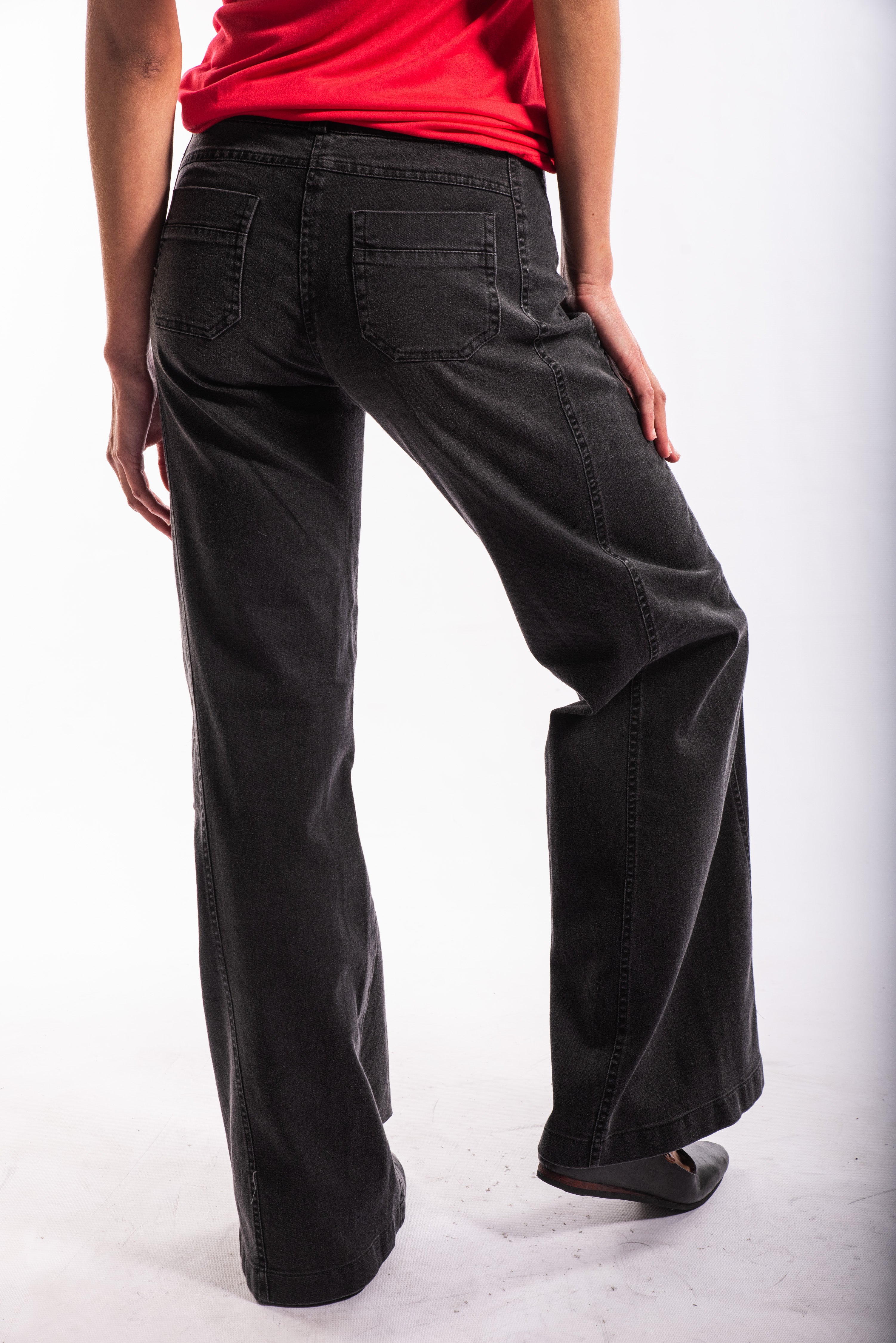 JEANS PRETINA CRUZADA