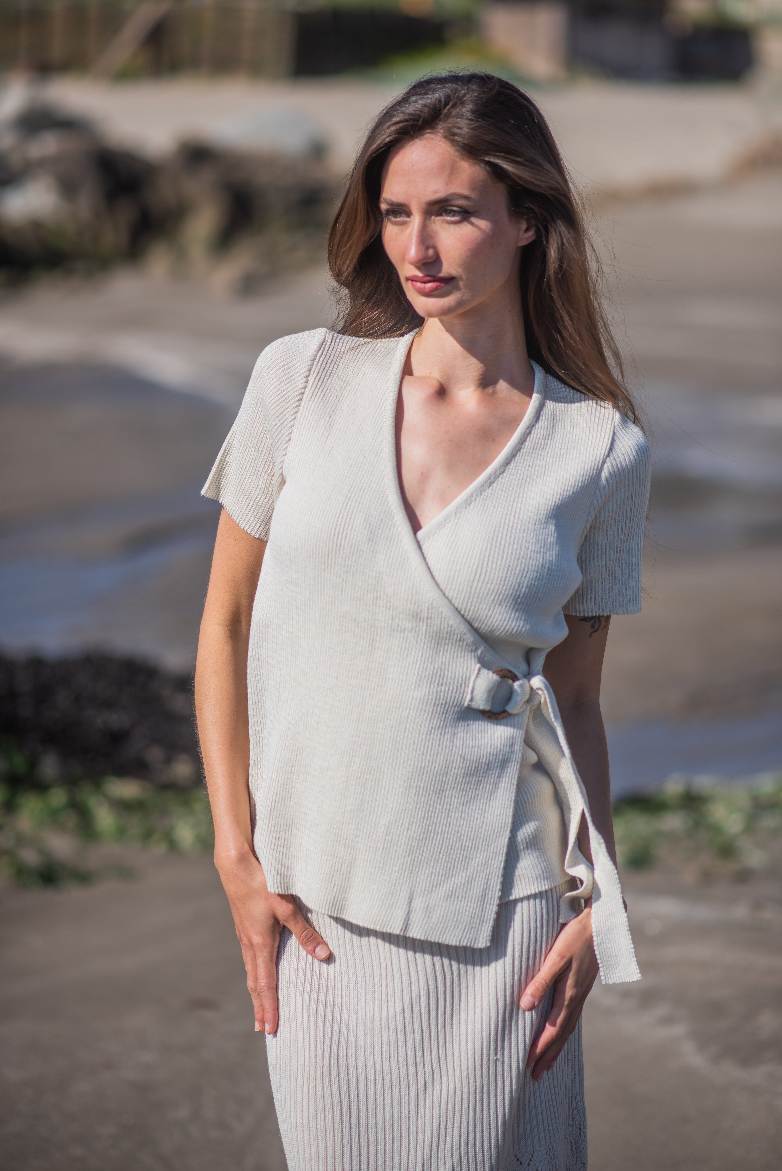 POLERA TEJIDA ARGOLLA