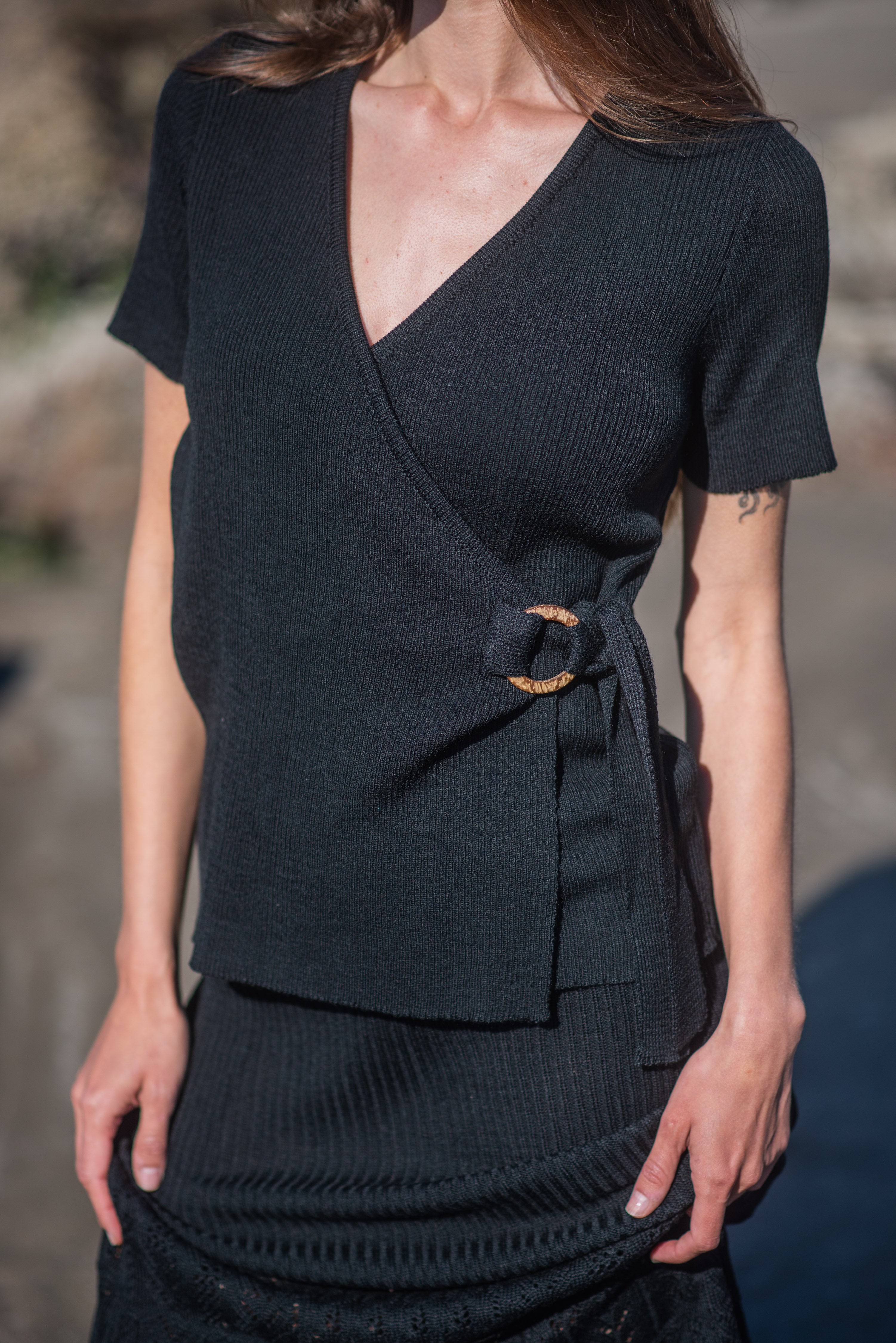 POLERA TEJIDA ARGOLLA