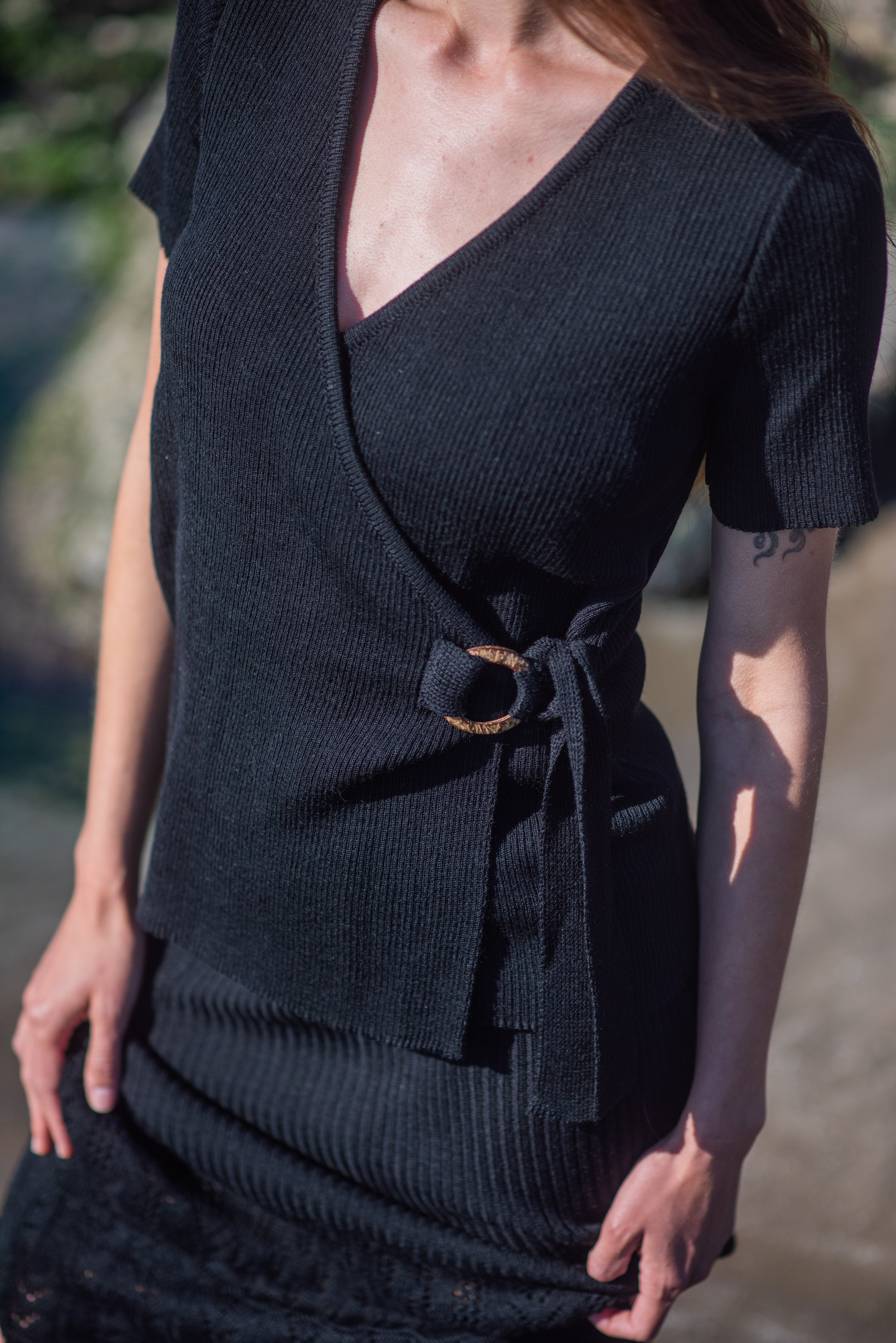 POLERA TEJIDA ARGOLLA