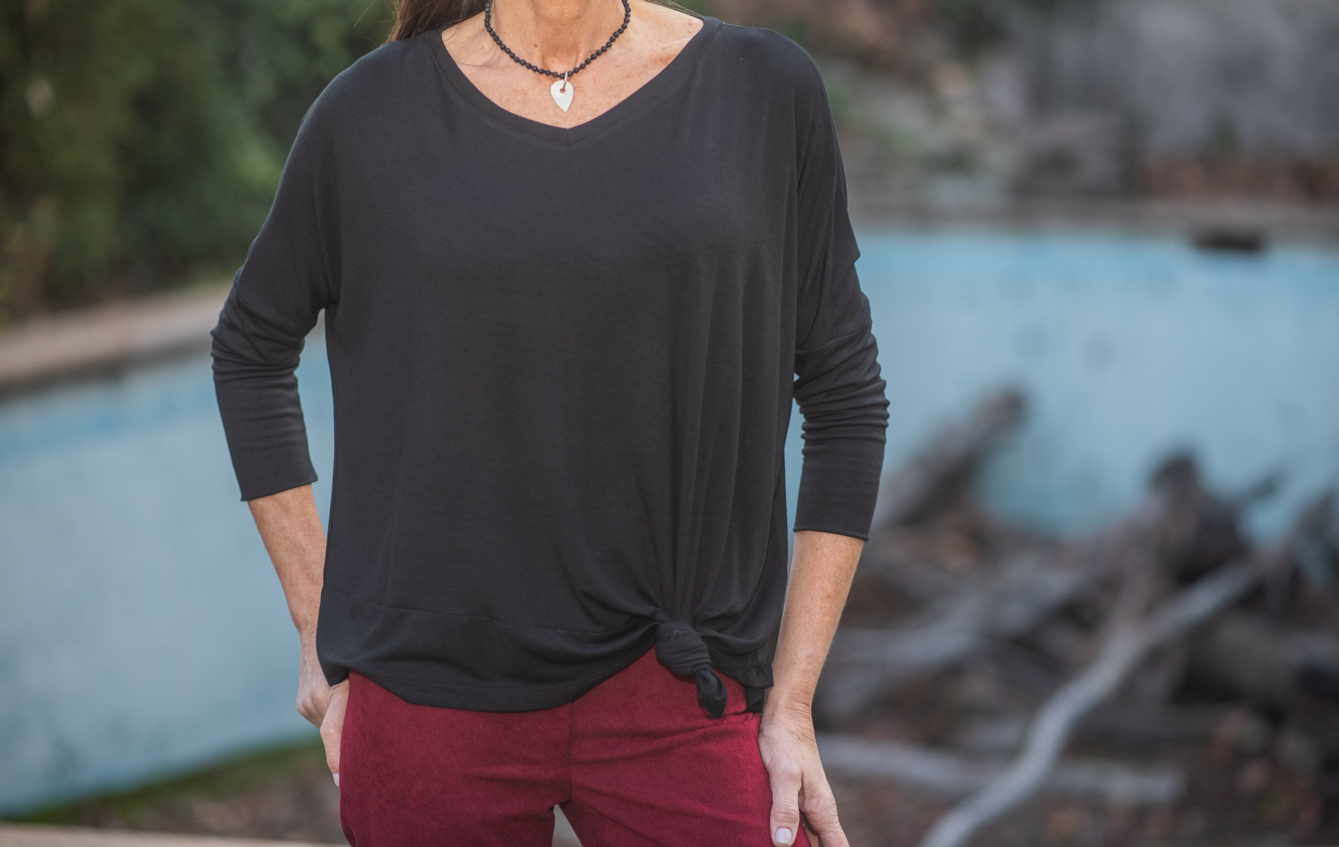 POLERA BICOLOR M/L