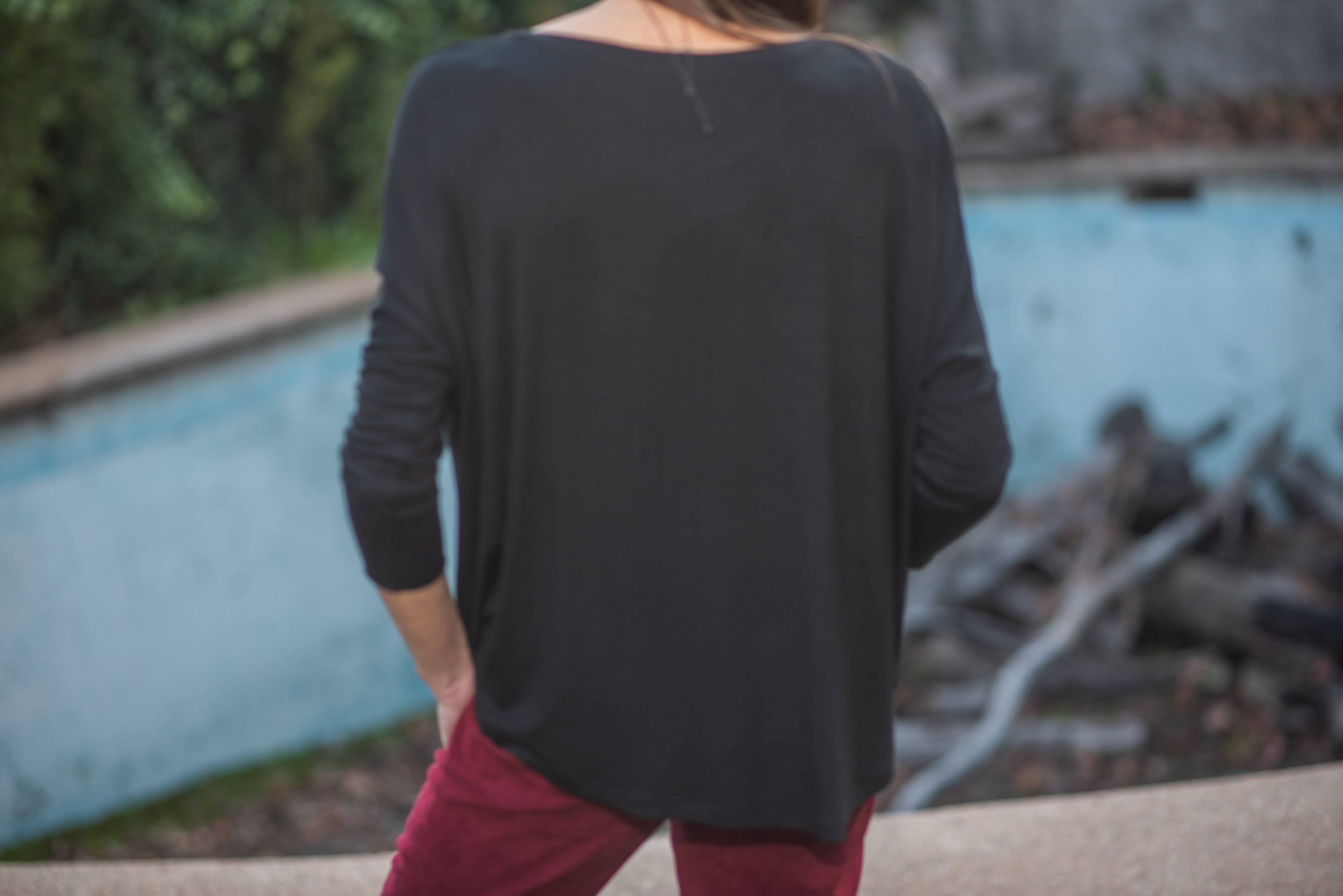 POLERA BICOLOR M/L