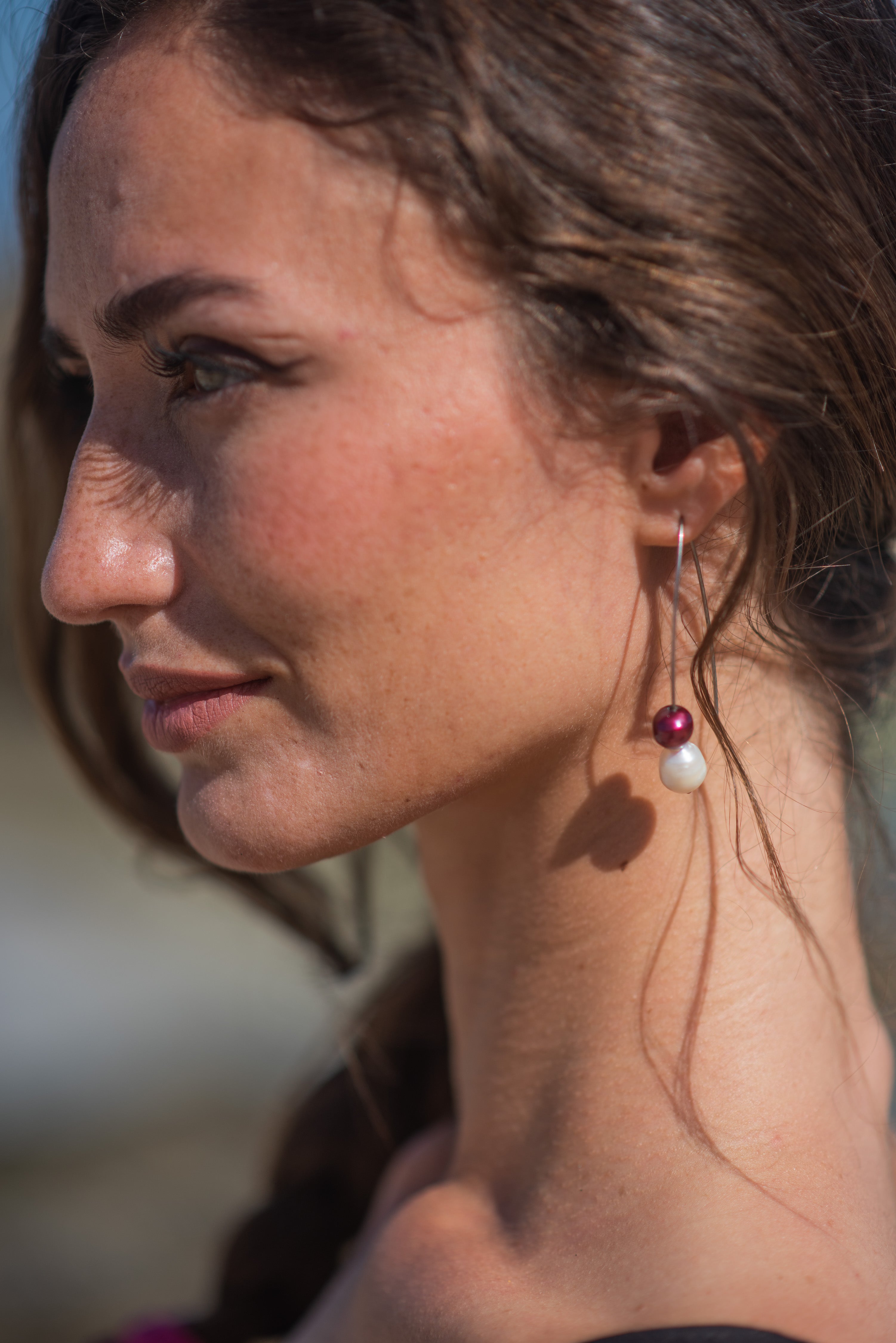 AROS PLATA PERLA RIO BURDEO