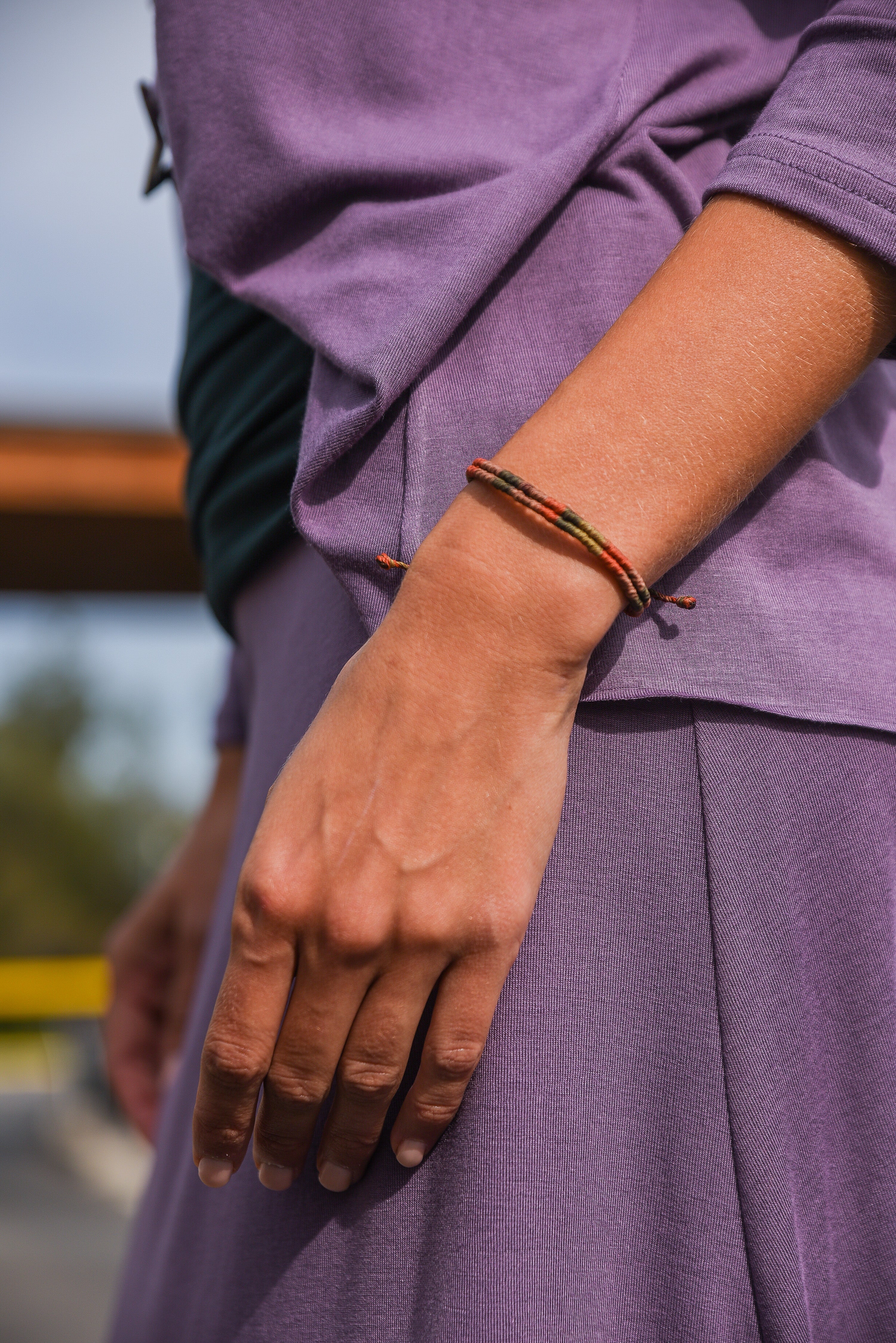 PULSERA MACRAME TEJIDA