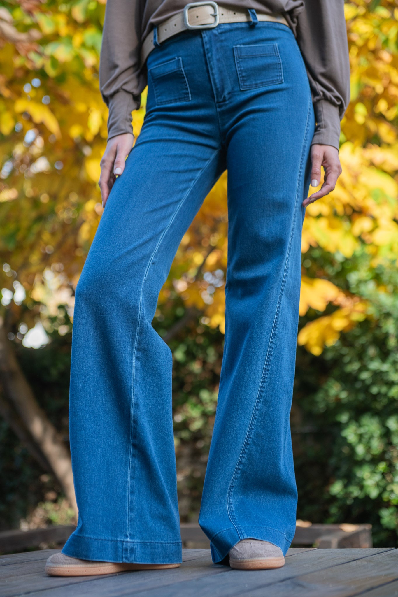 JEANS BOLSILLO AZUL