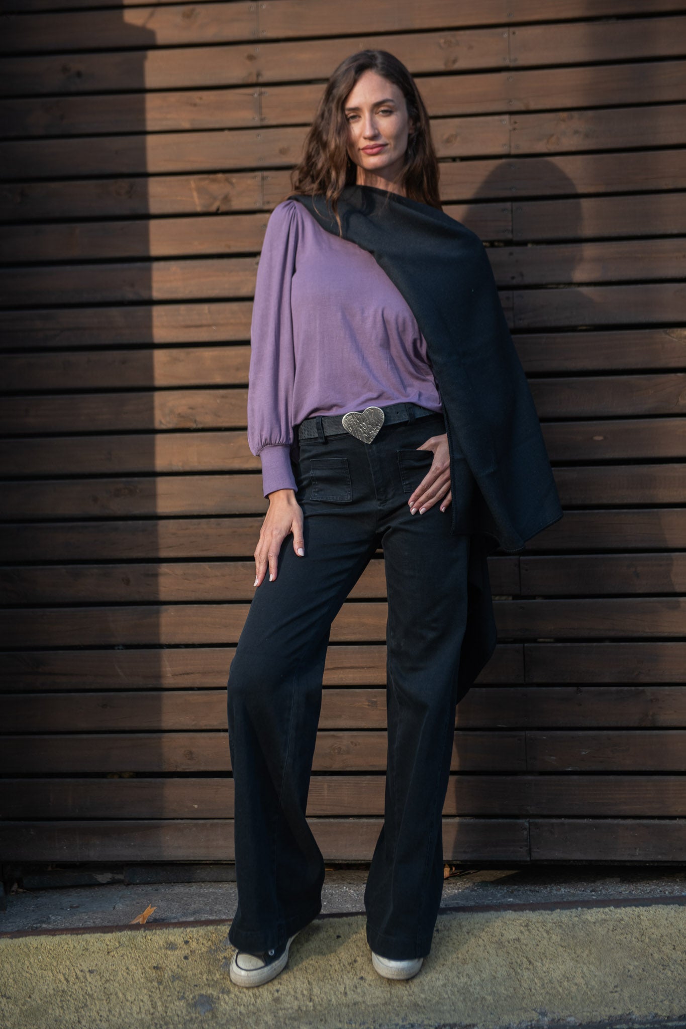 JEANS BOLSILLO NEGRO