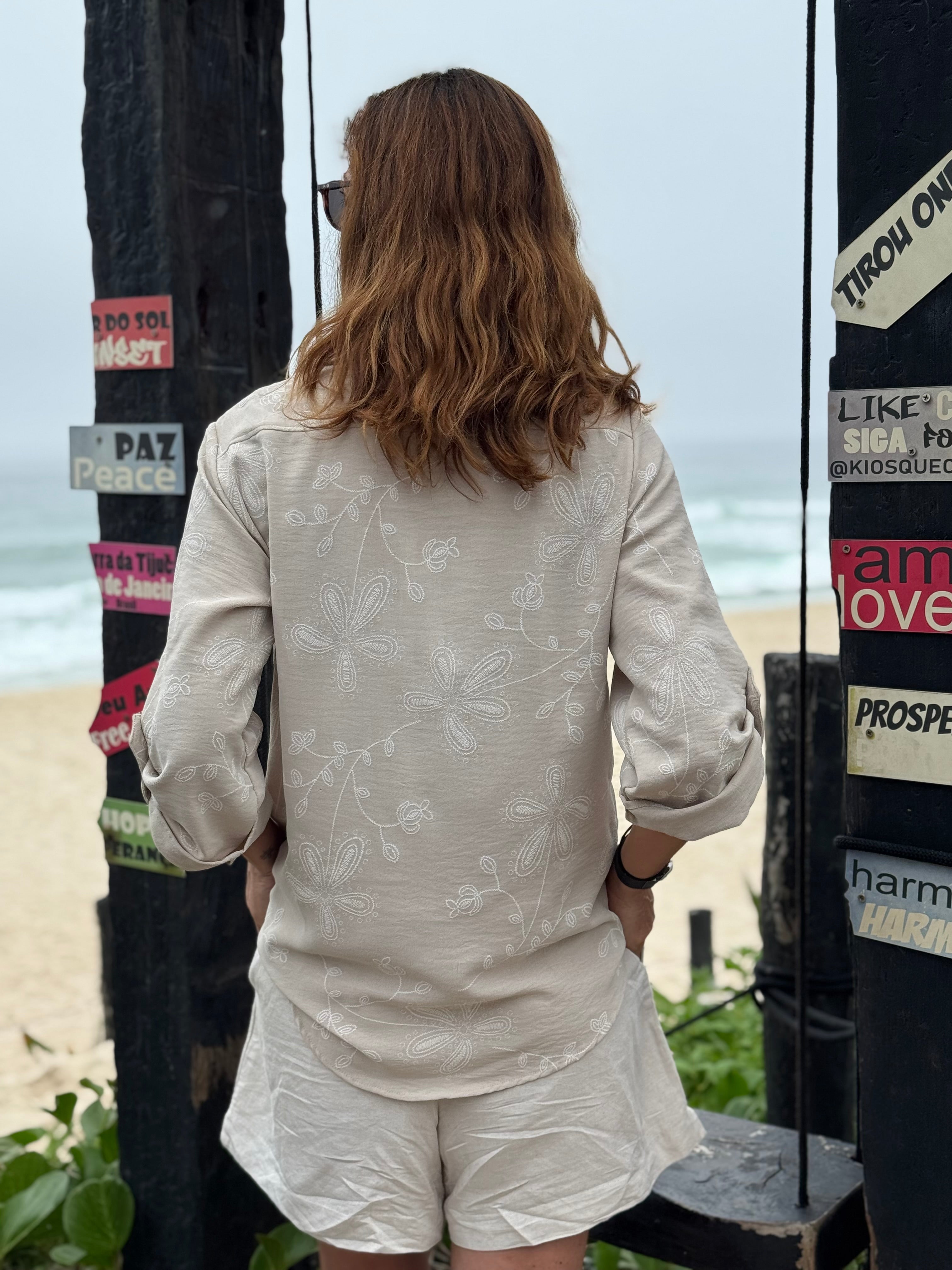 BLUSA BÁRBARA BEIGE