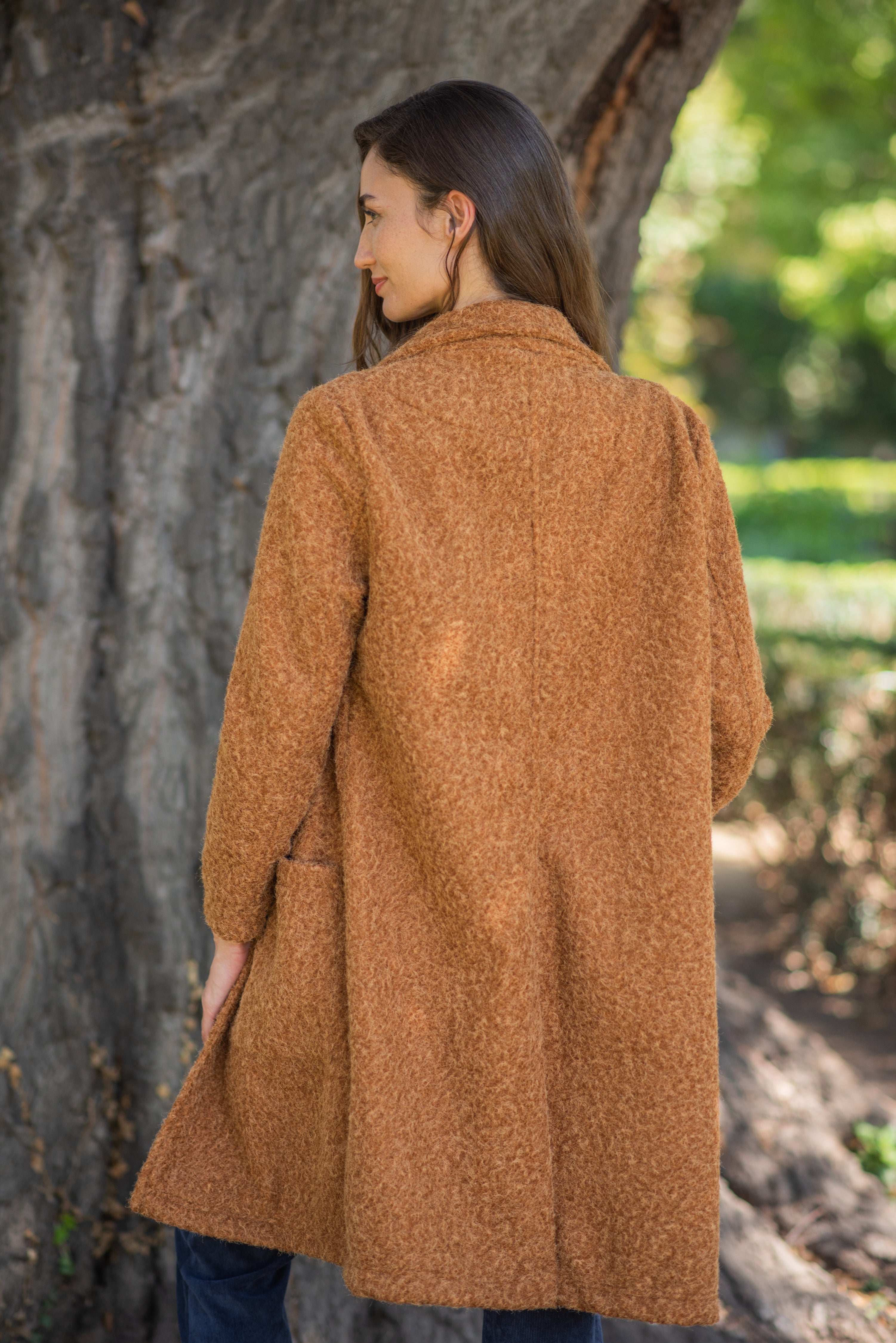 ABRIGO AGURTO CAMEL