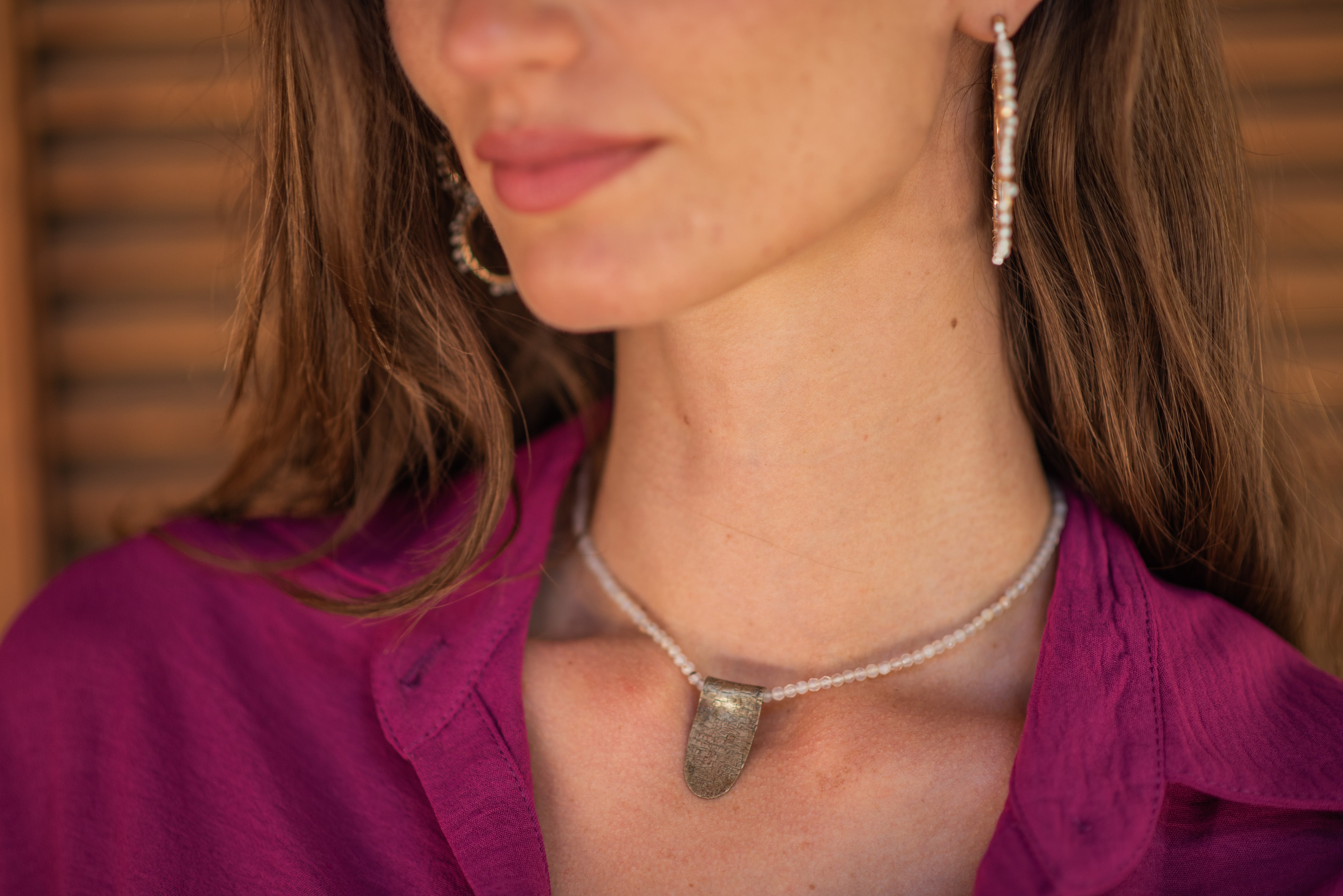 COLLAR MARFIL
