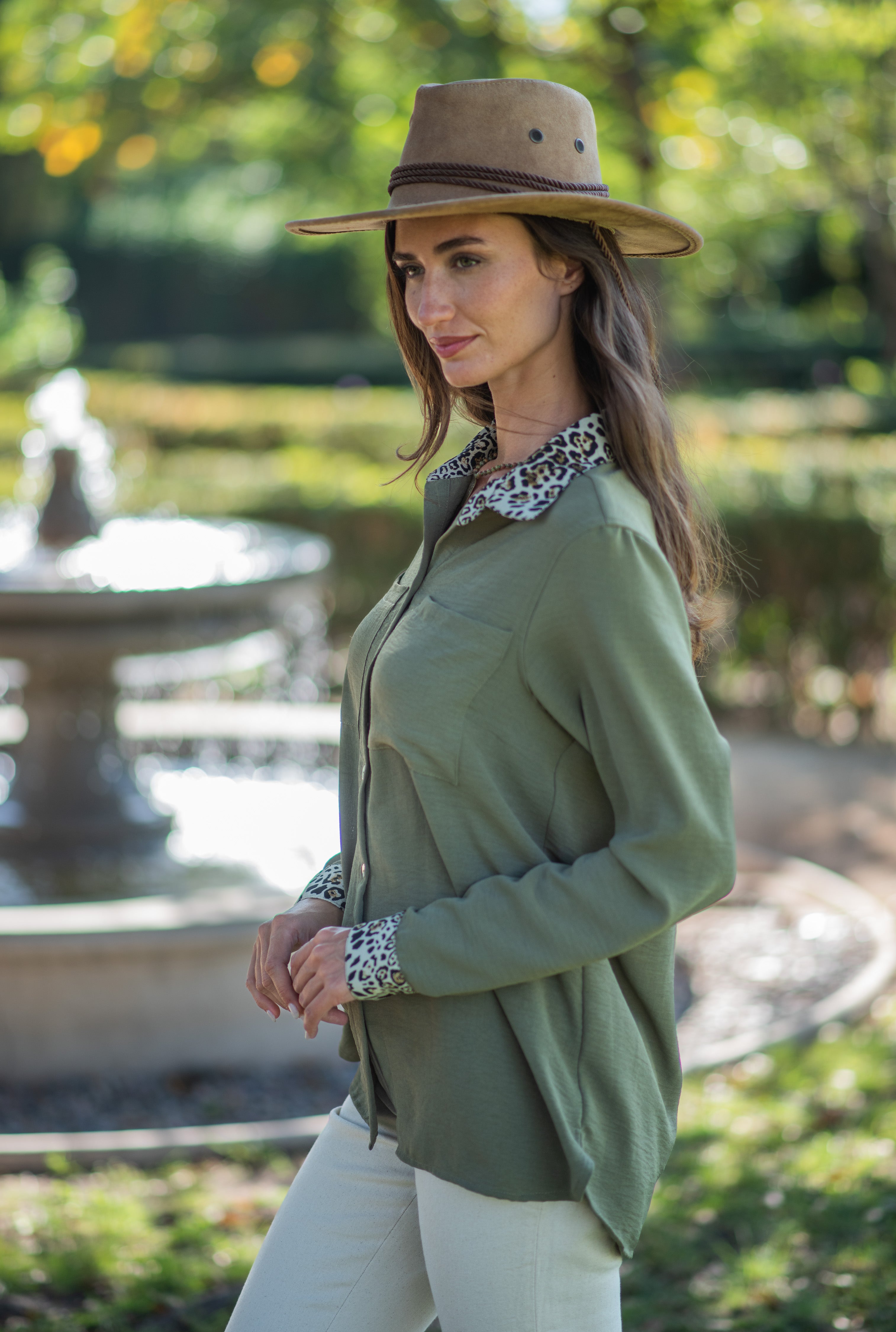 BLUSA ALICIA MUSGO LEOPARDO