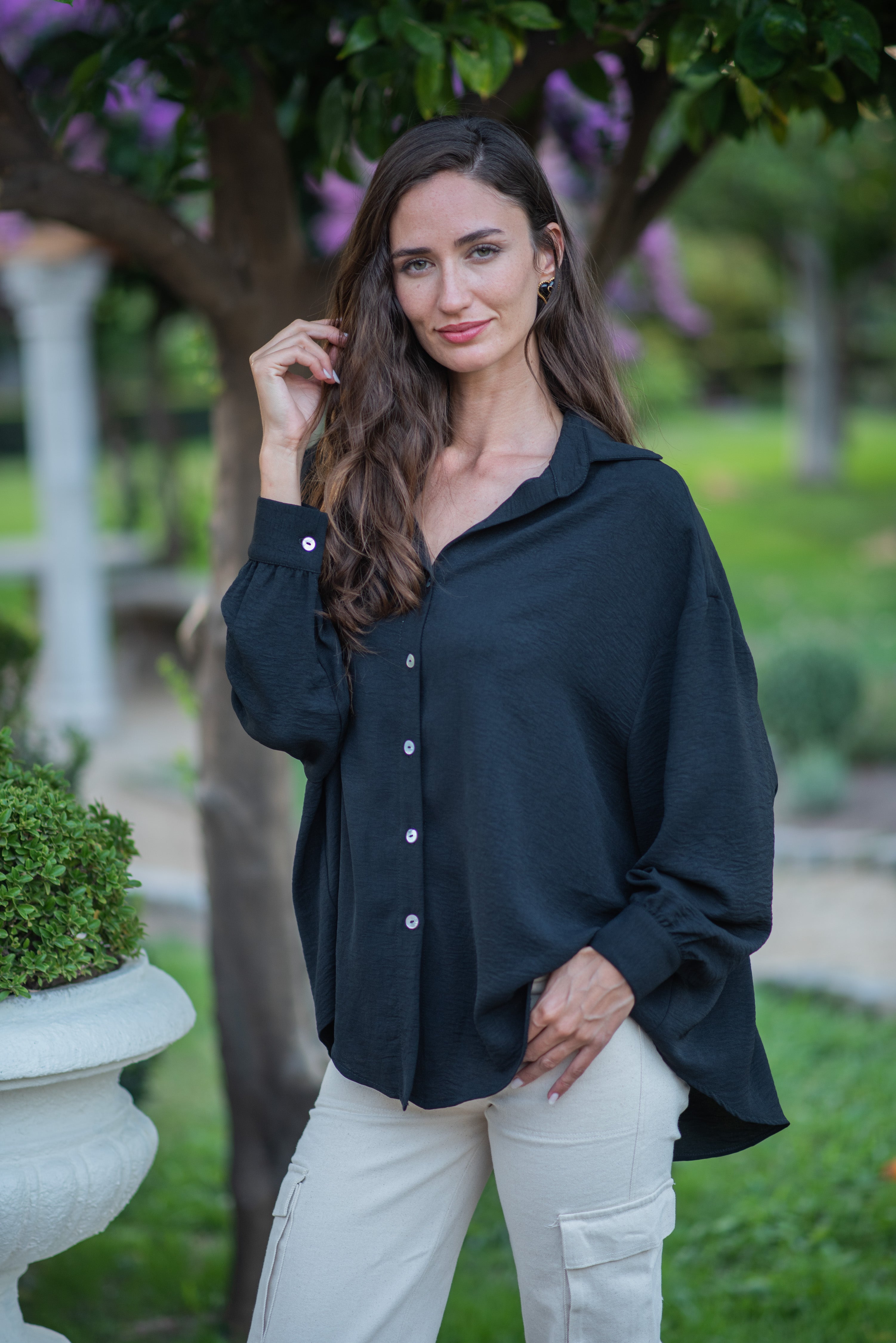 BLUSA ISABEL NEGRA