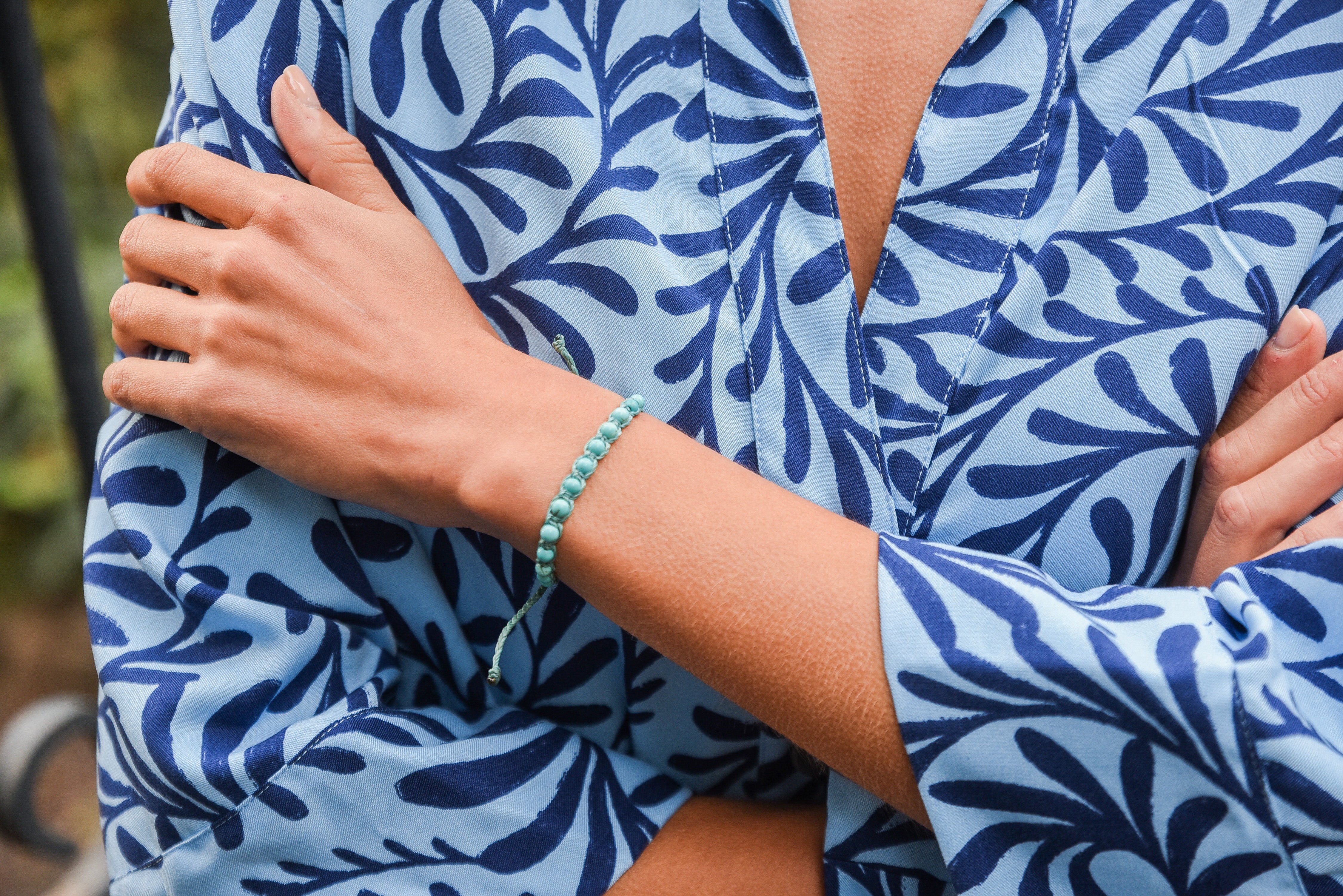 PULSERA MACRAME PIEDRAS