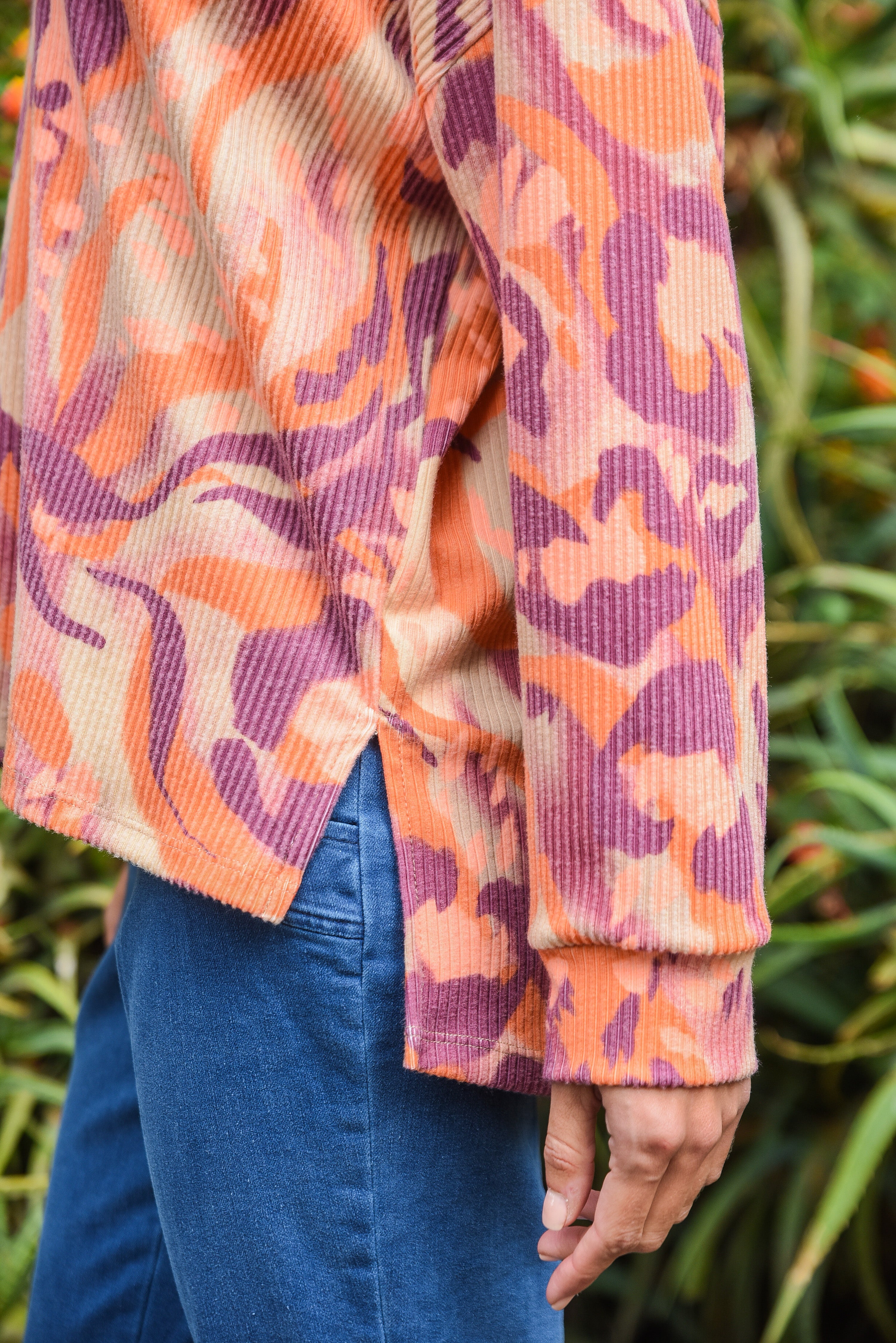 SWEATER CARMIN ESTAMPADO