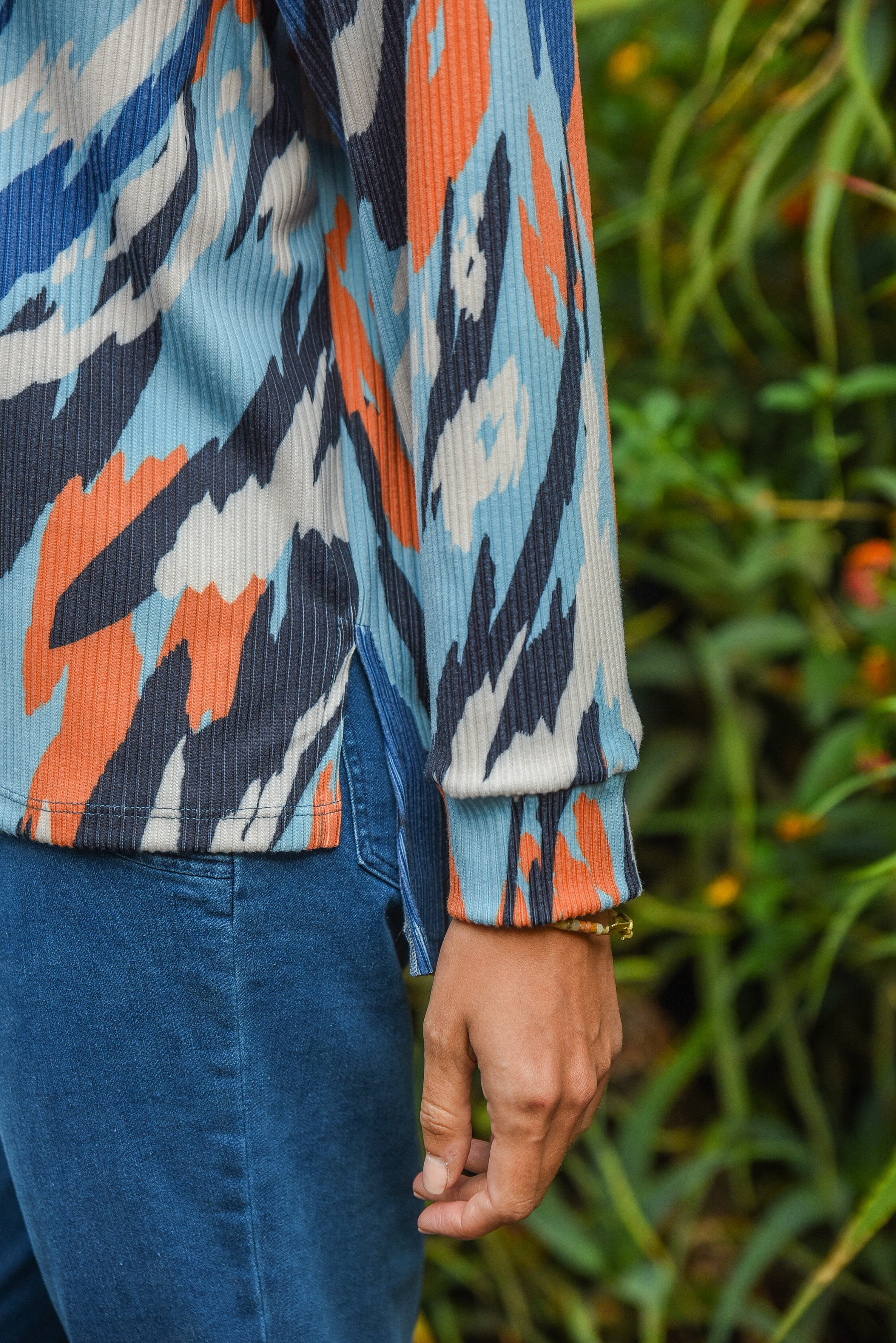 SWEATER CARMIN ESTAMPADO